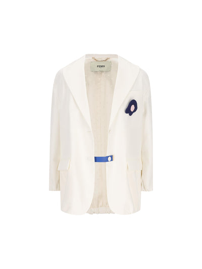 Giacca in canvas. FJ7699 AW7QF0ZNM FENDI 