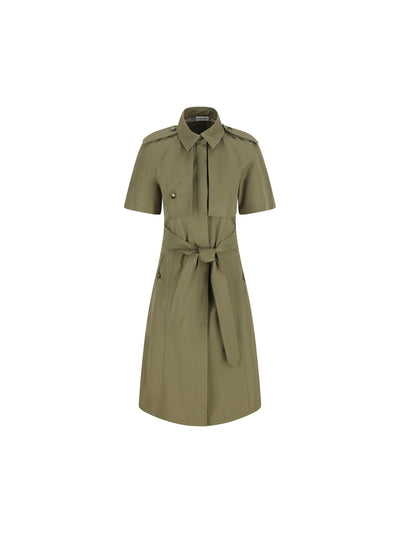 Abito trench in popeline di cotone 8117709 C1424 BURBERRY 