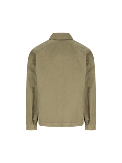 Overshirt realizzata in cotone e poliammide. MOS102A11 0500G652 MASSIMO OSTI STUDIO 