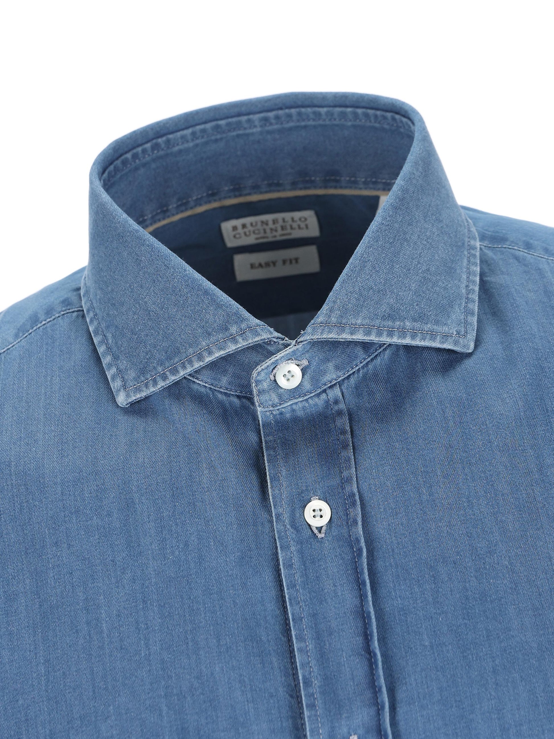 Camicia realizzata in cotone. MR6830627 C001 BRUNELLO CUCINELLI 