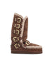 Stivali realizzati in pelle di montone. FW101137A BRPEP MOU 
