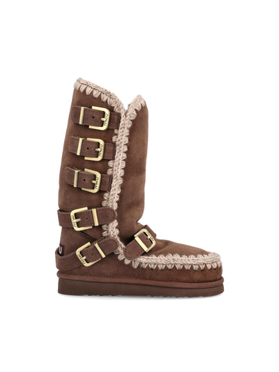 Stivali realizzati in pelle di montone. FW101137A BRPEP MOU 