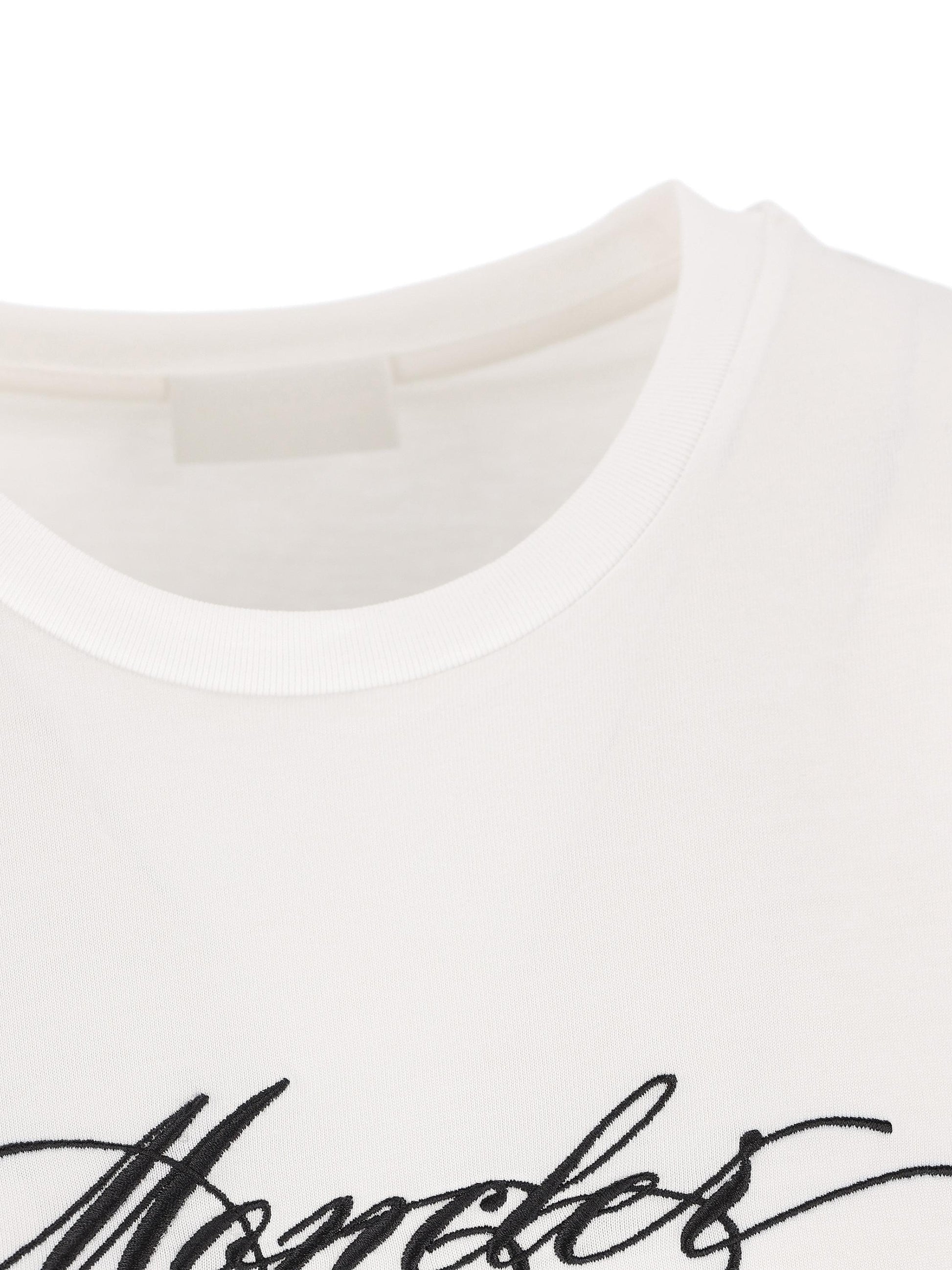 T-Shirt in cotone. W8C00005 89AJS00A MONCLER 