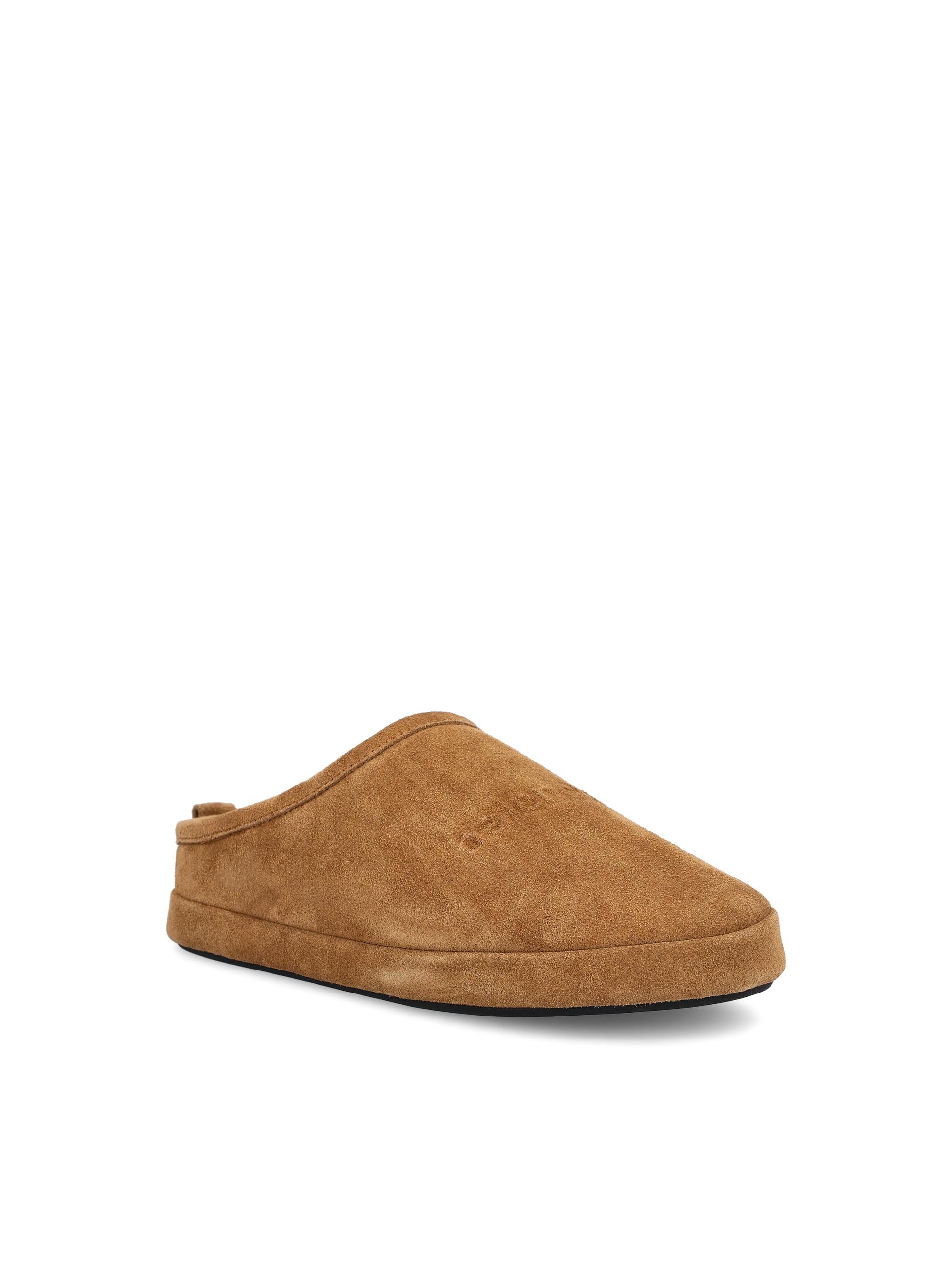 Slipper Alaska in Pelle Scamosciata 810543 WBFC12200 BALENCIAGA 