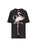 T-shirt ampia con logo in jersey di cotone CH26SJH20807 070 CHLOE' 
