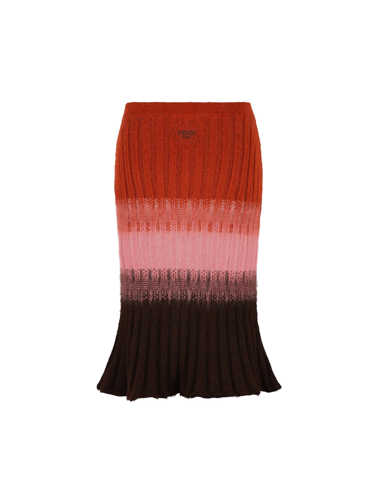 Gonna realizzata in mohair e poliammide. FZQ994 AYLTF1TIN FENDI 