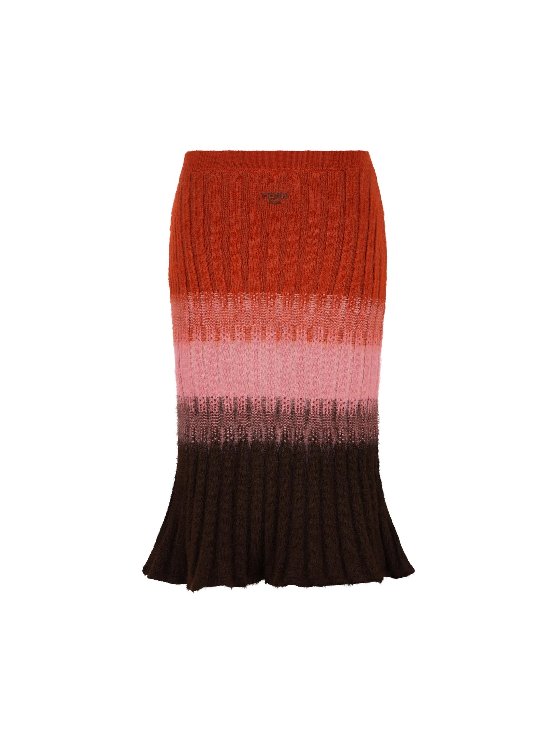 Gonna realizzata in mohair e poliammide. FZQ994 AYLTF1TIN FENDI 