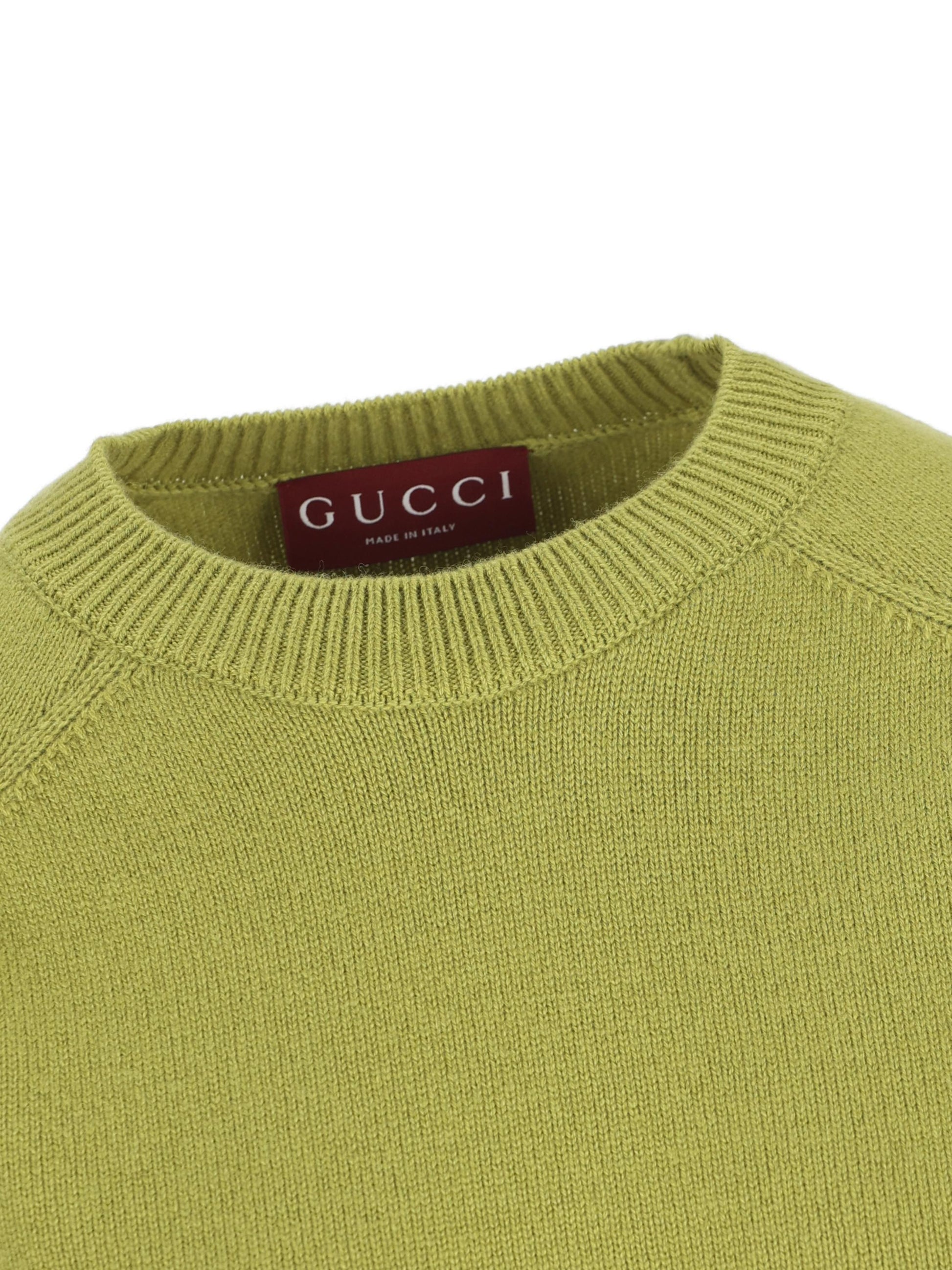 Maglia realizzata in lana e cashmere. 852069 XKFB73231 GUCCI 