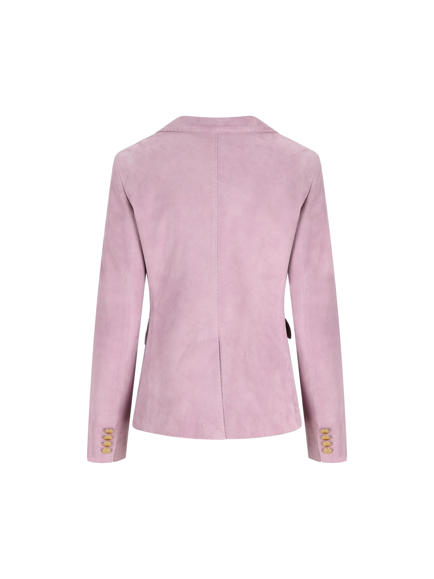 Blazer realizzato in pelle. LIZZIE LILLA TAGLIATORE 