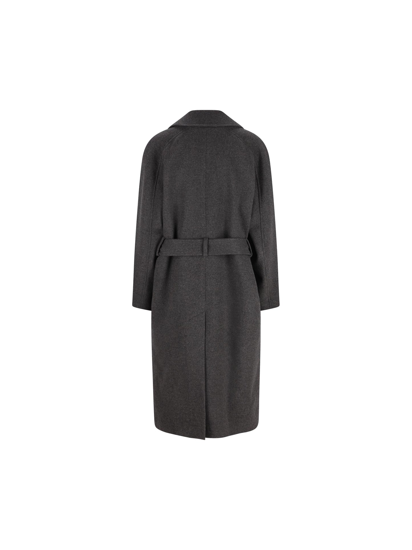 Cappotto lungo realizzato in cashmere. 848512 Y1M971473 SAINT LAURENT 