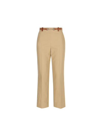 Pantalone in drill di cotone con Morsetto. 820466 Z8BZI2502 GUCCI 