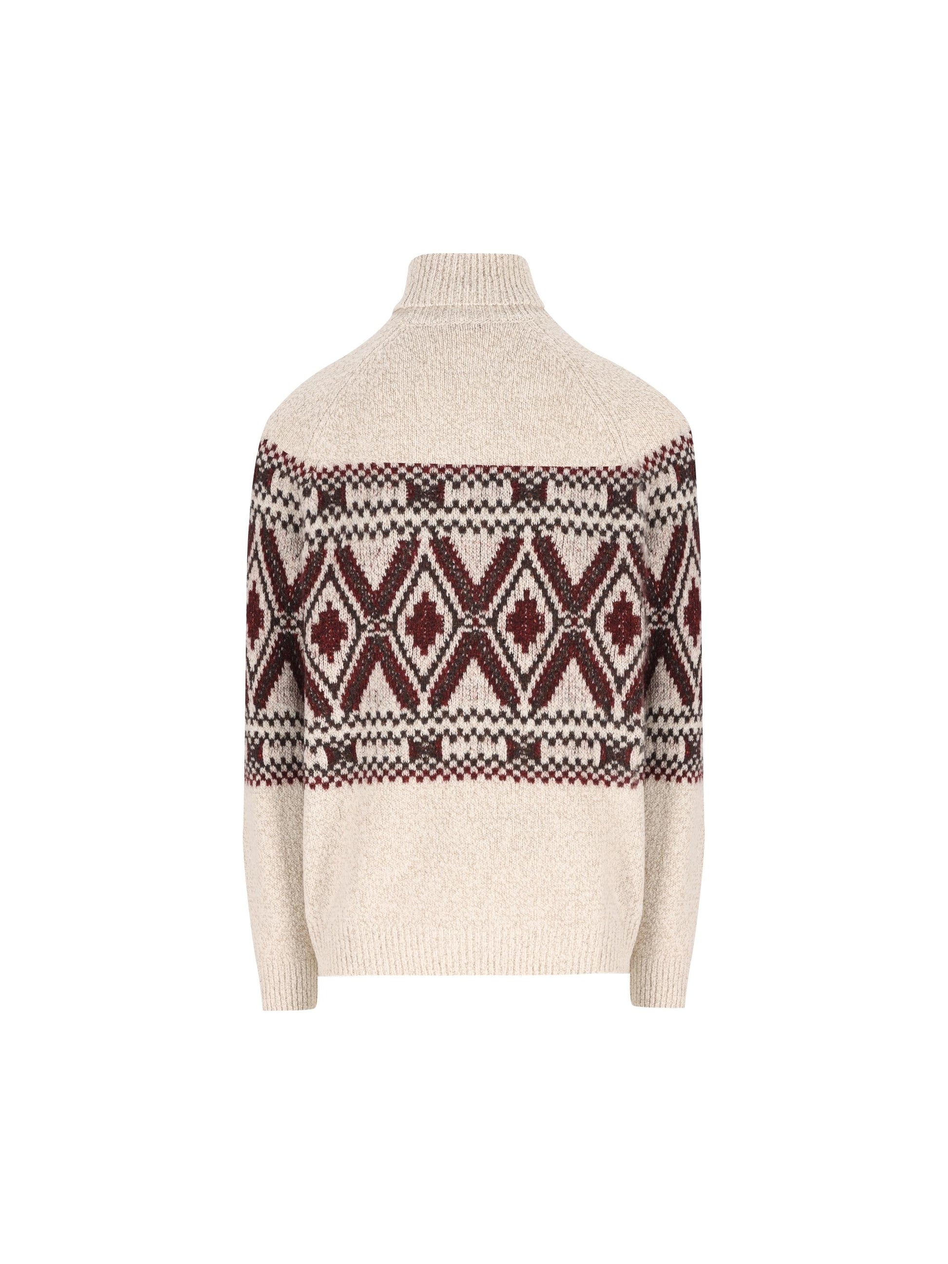 Maglia in lana vergine e seta. MRI505403 CPW29 BRUNELLO CUCINELLI 