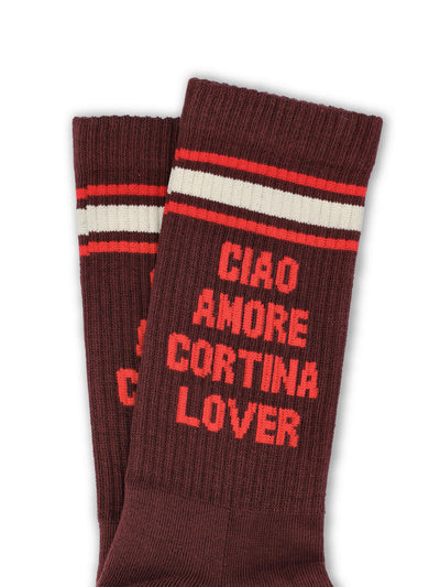 Calzini in cotone "Ciao Amore Cortina Lover" 2901CK 33 GIADA BENINCASA 