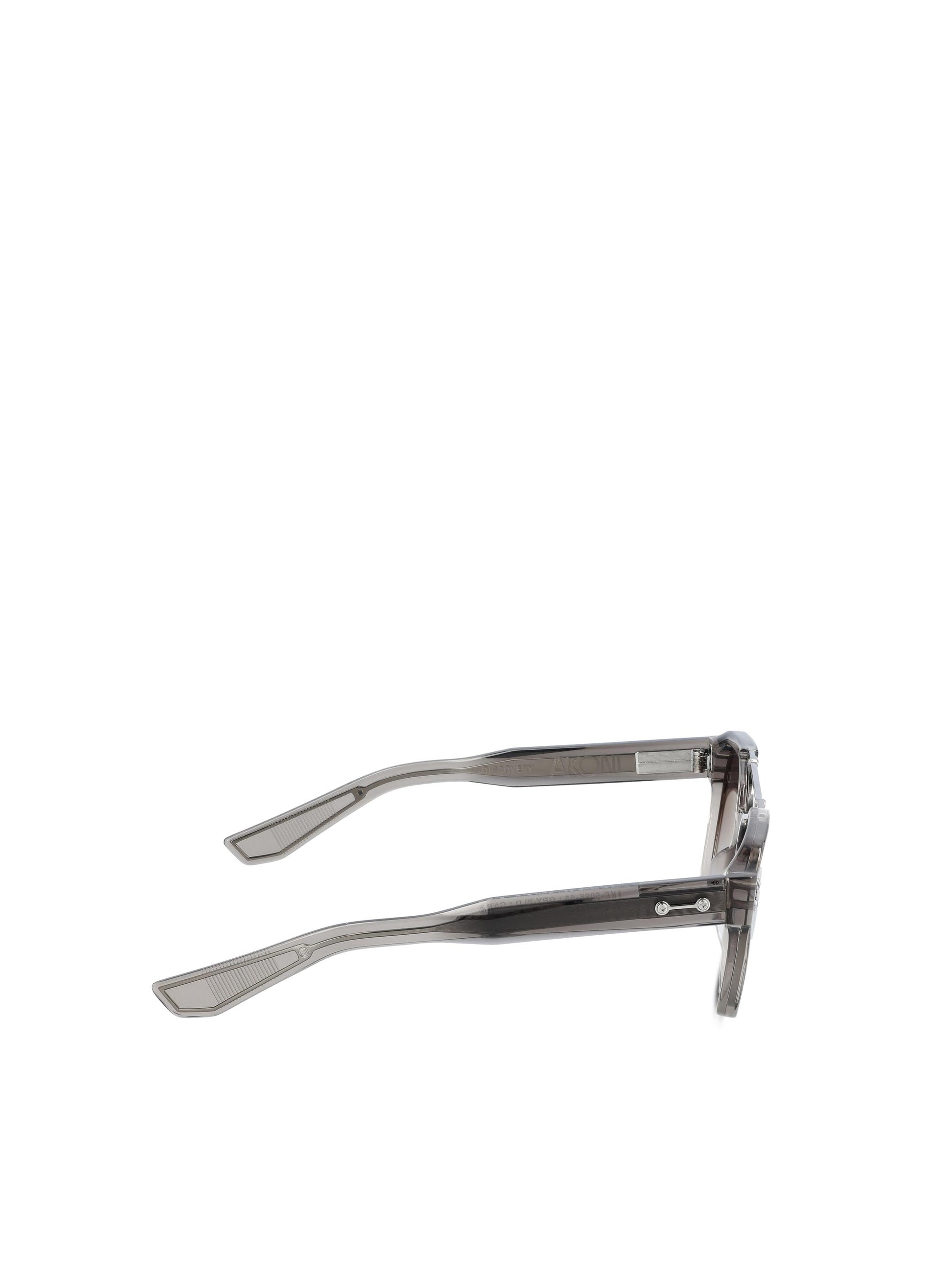 Occhiali da sole realizzati in acetato AKS-509B-55 GRY - PLD AKONI 