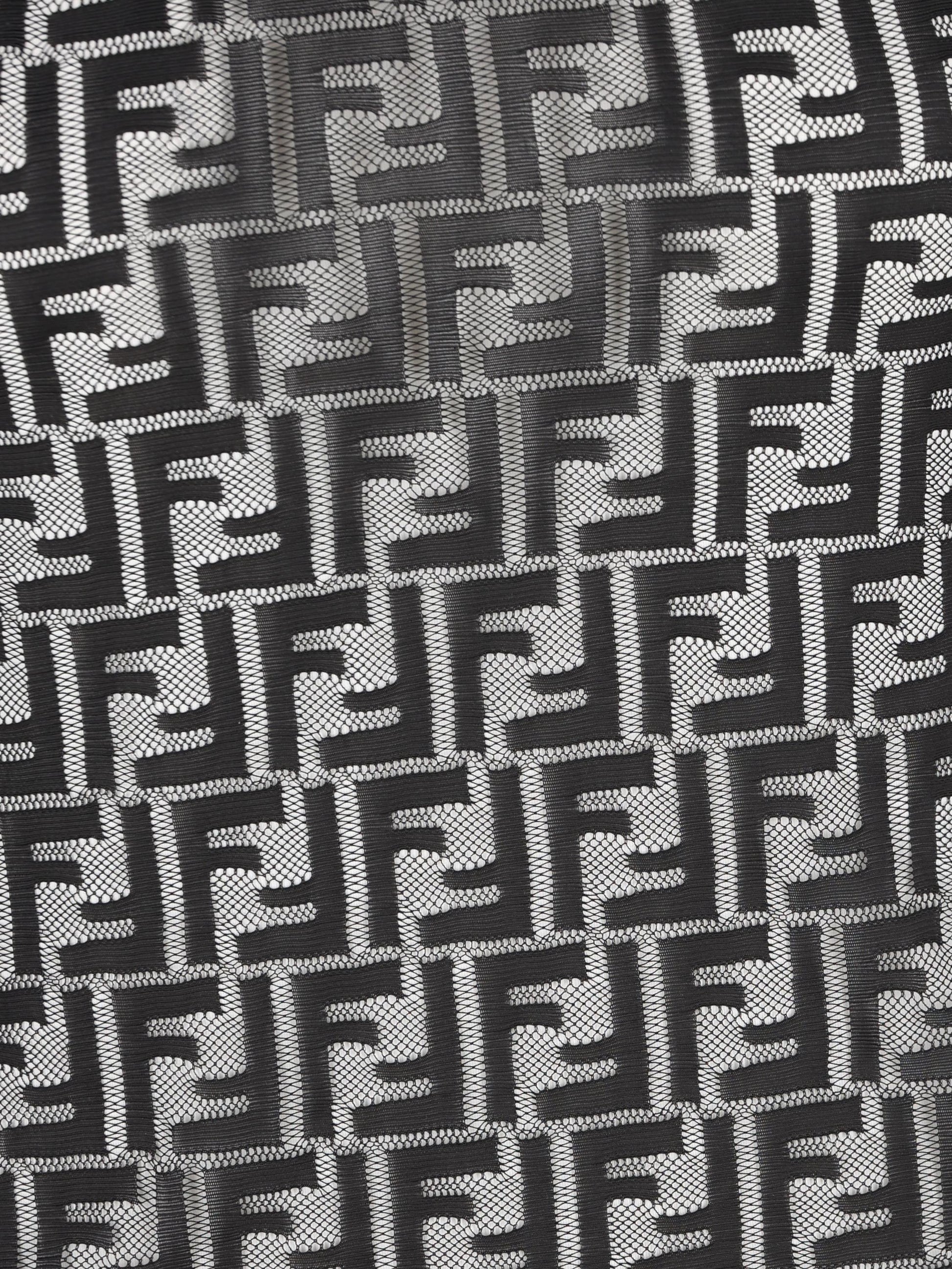 Top girocollo realizzato in poliammide. FS9763 AW8KF0GME FENDI 