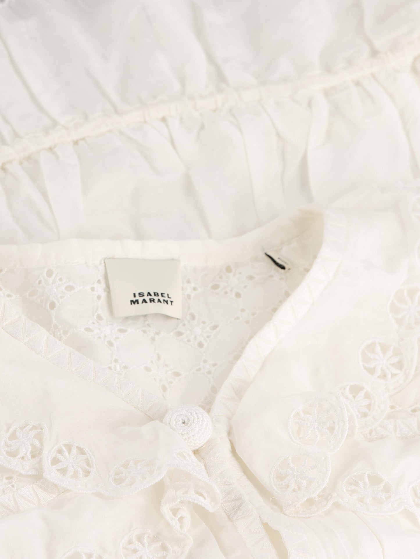 Camicia realizzata in camicia e seta. 26EHT0886FA-D2J17I 20WH ISABEL MARANT 