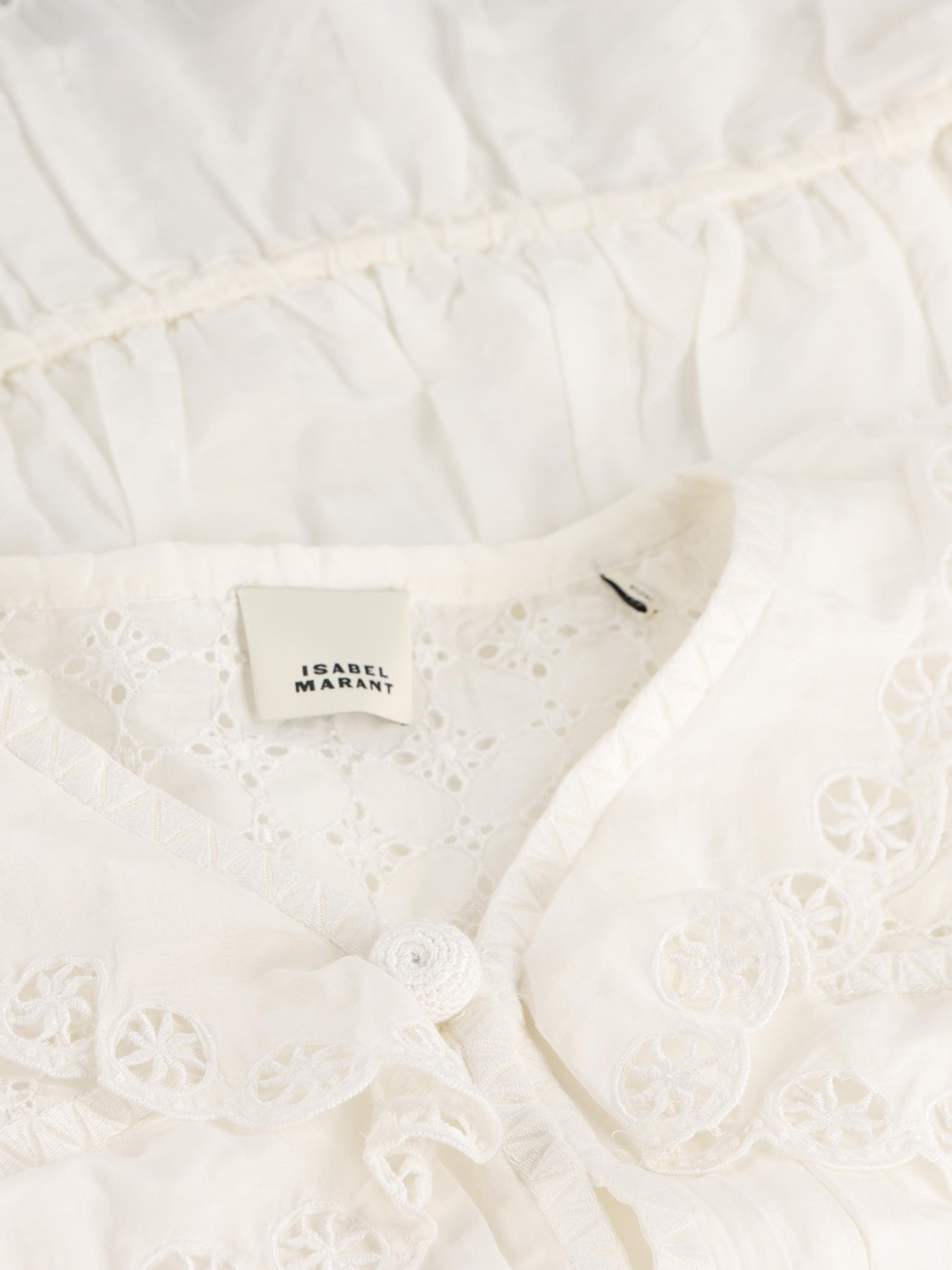 Camicia realizzata in camicia e seta. 26EHT0886FA-D2J17I 20WH ISABEL MARANT 