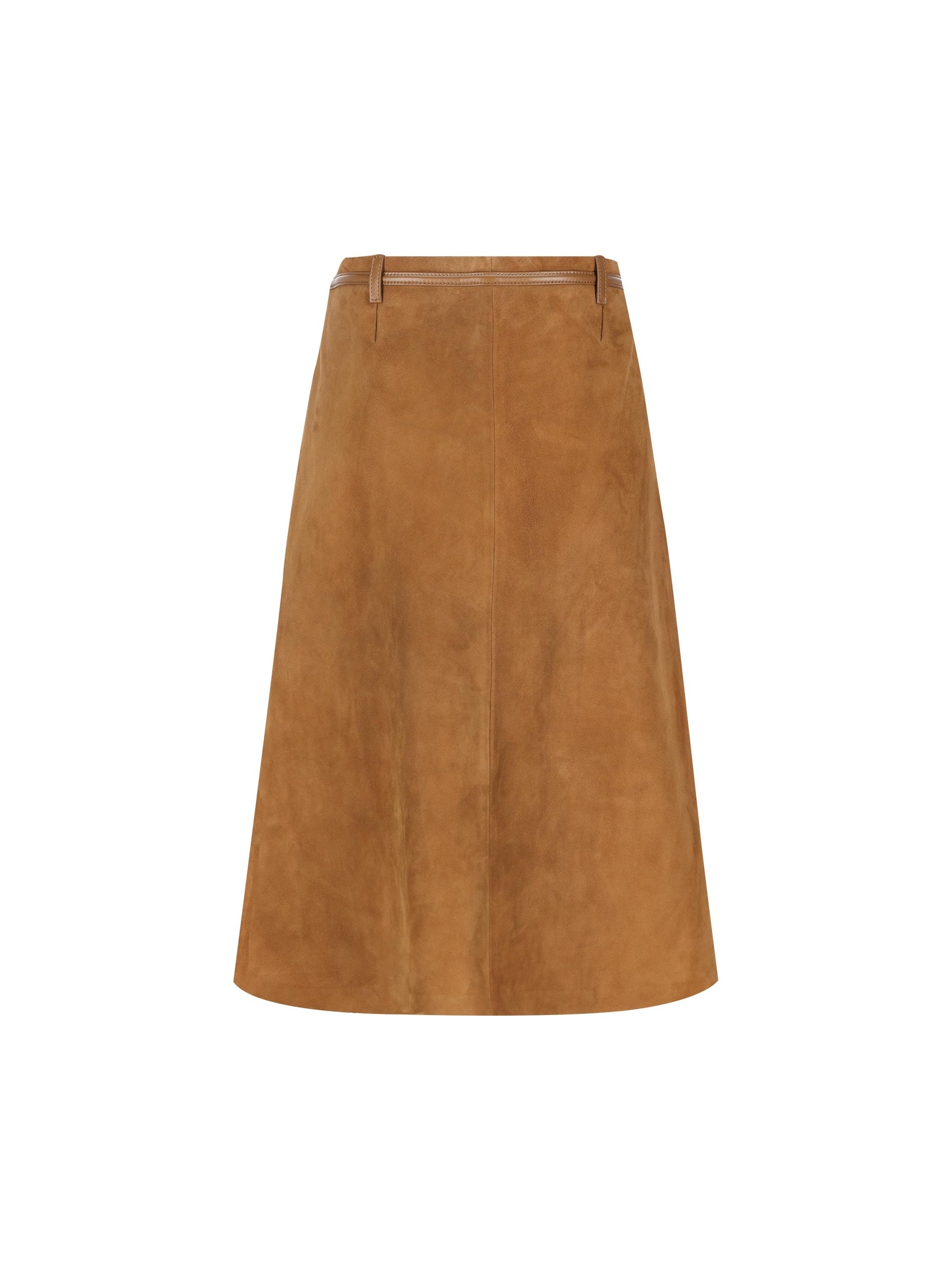 Gonna realizzata in pelle. 835480 XNA8L2535 GUCCI 