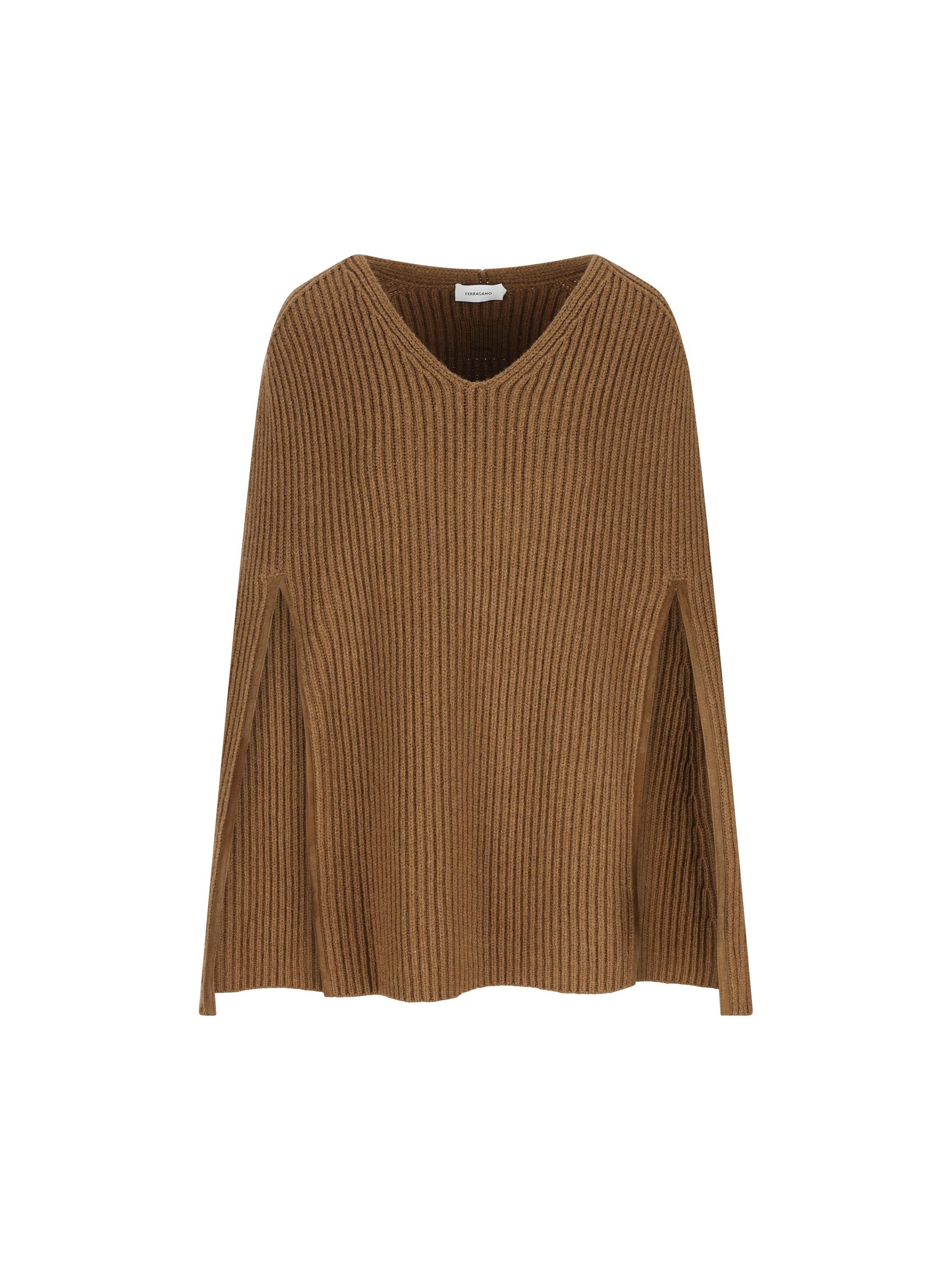 Cappa realizzata in misto cashmere. 321232 791107001 SALVATORE FERRAGAMO 