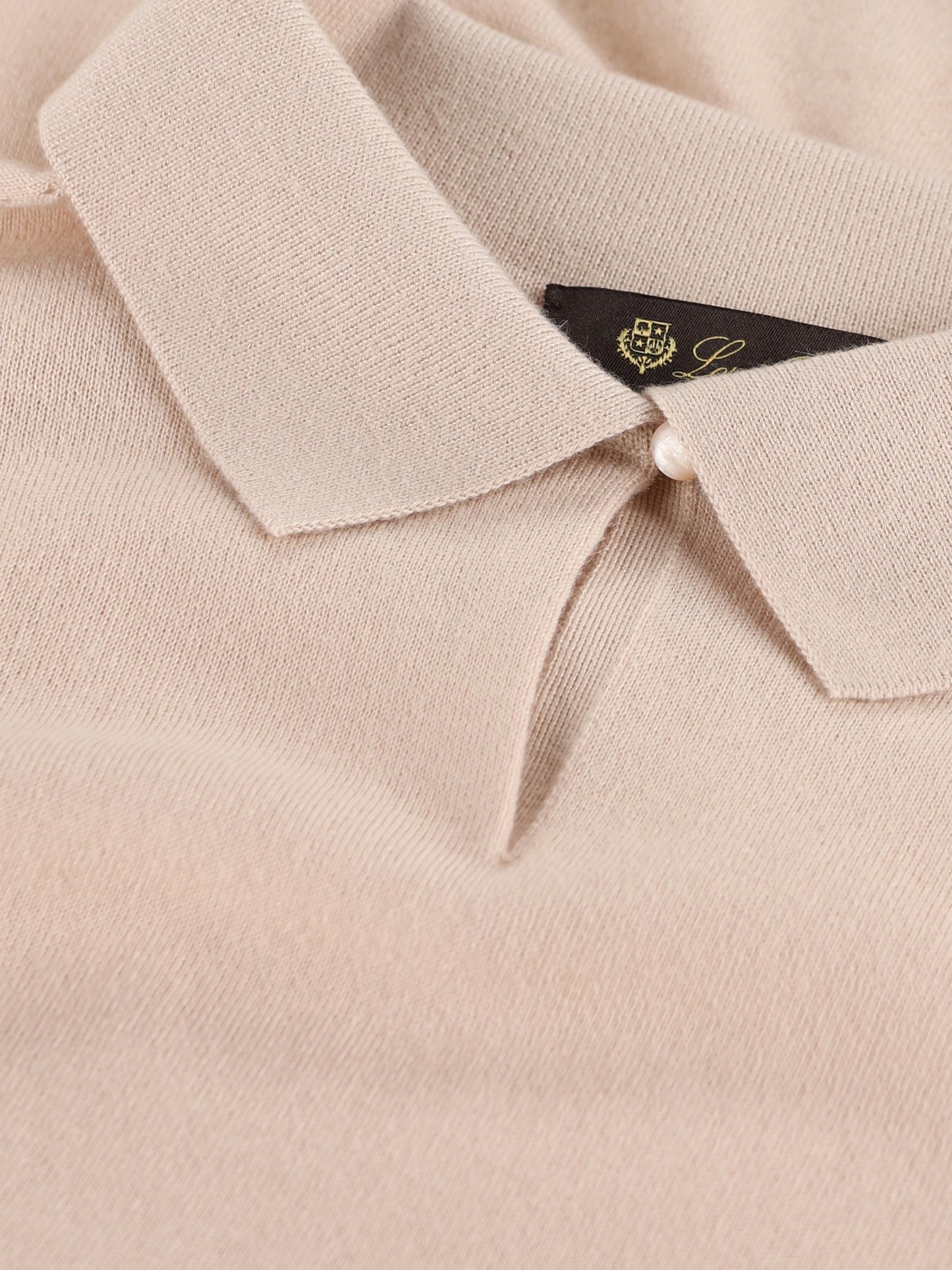 Polo realizzata in cashmere. FAP2210 A0PH LORO PIANA 