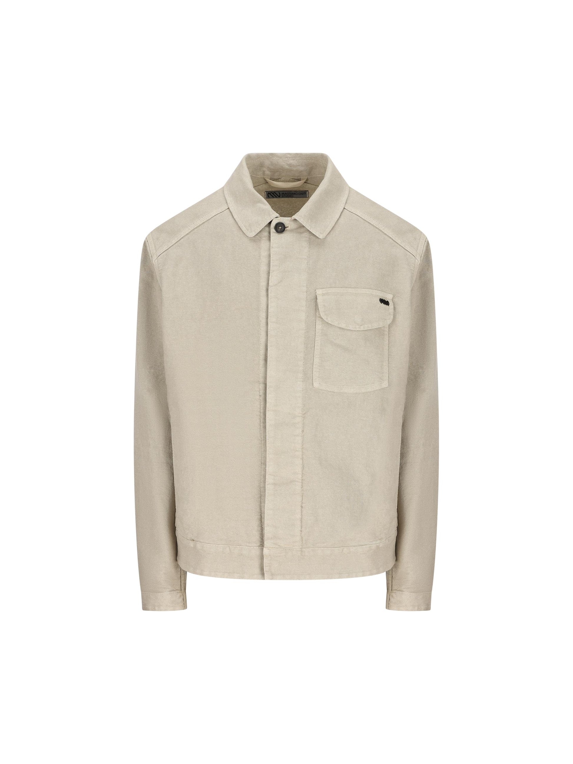 Giacca in misto cotone. MOW300A11 0637O310 MASSIMO OSTI STUDIO 