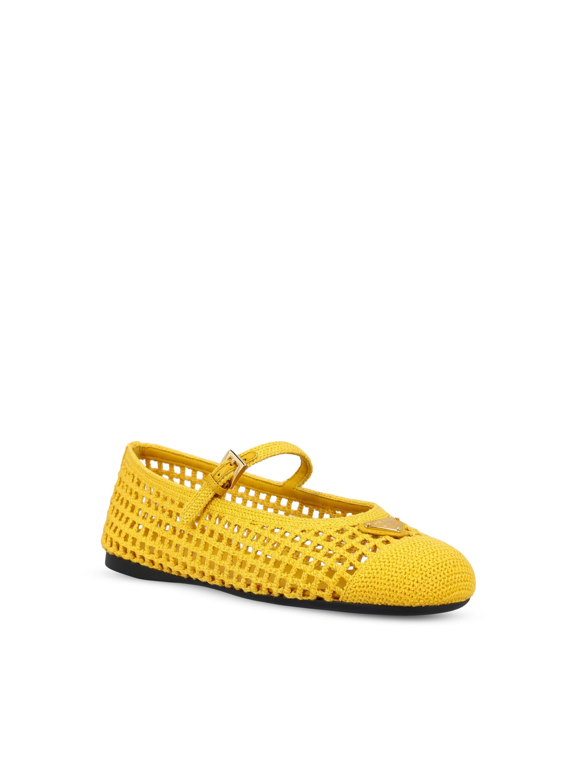 Ballerine realizzate in cotone e poliestere. 1F364O 2F46F0377 PRADA 