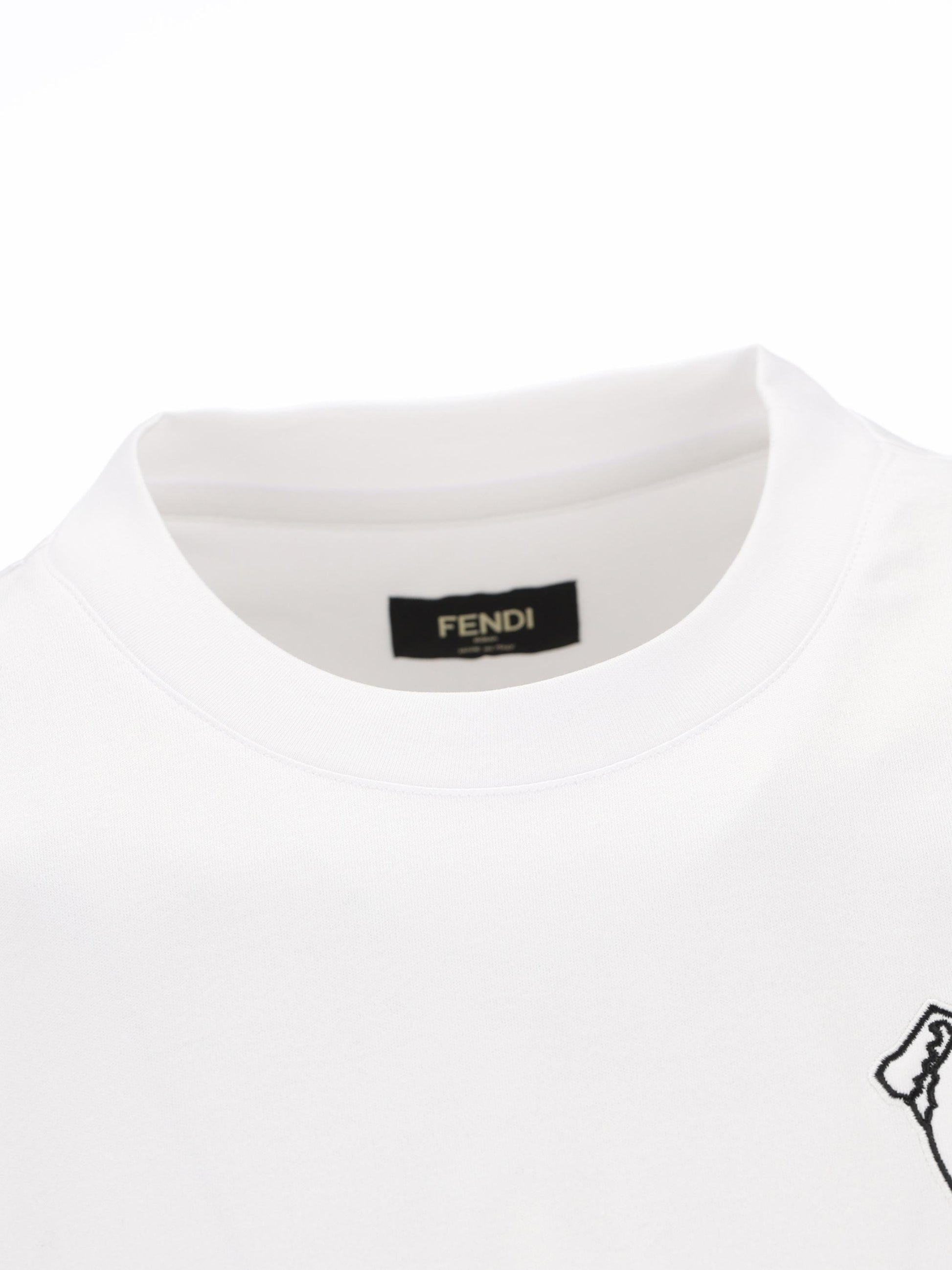 T-Shirt realizzata in cotone. FY0936 AW0NF0QA0 FENDI 
