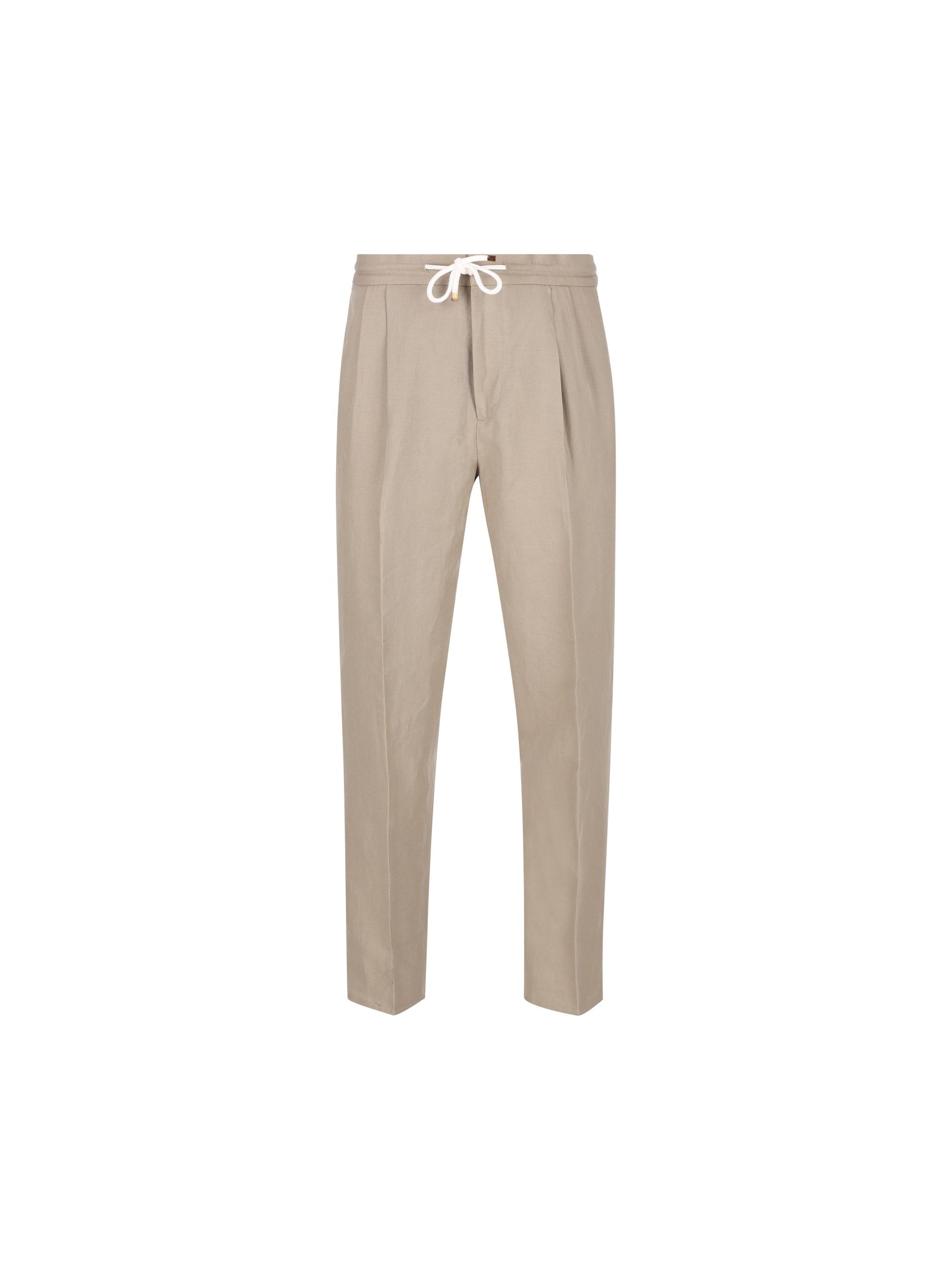 Pantaloni realizzati in lino e cotone. MH255E1710 C2455 BRUNELLO CUCINELLI 