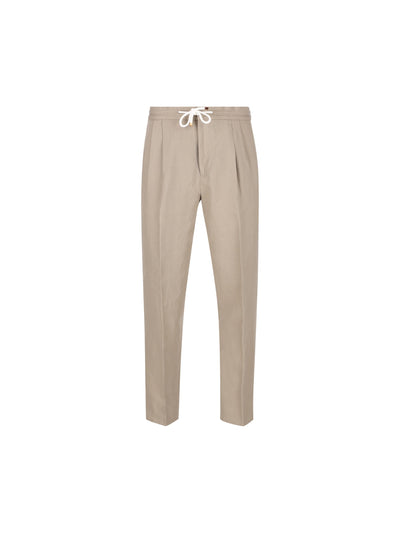 Pantaloni realizzati in lino e cotone. MH255E1710 C2455 BRUNELLO CUCINELLI 