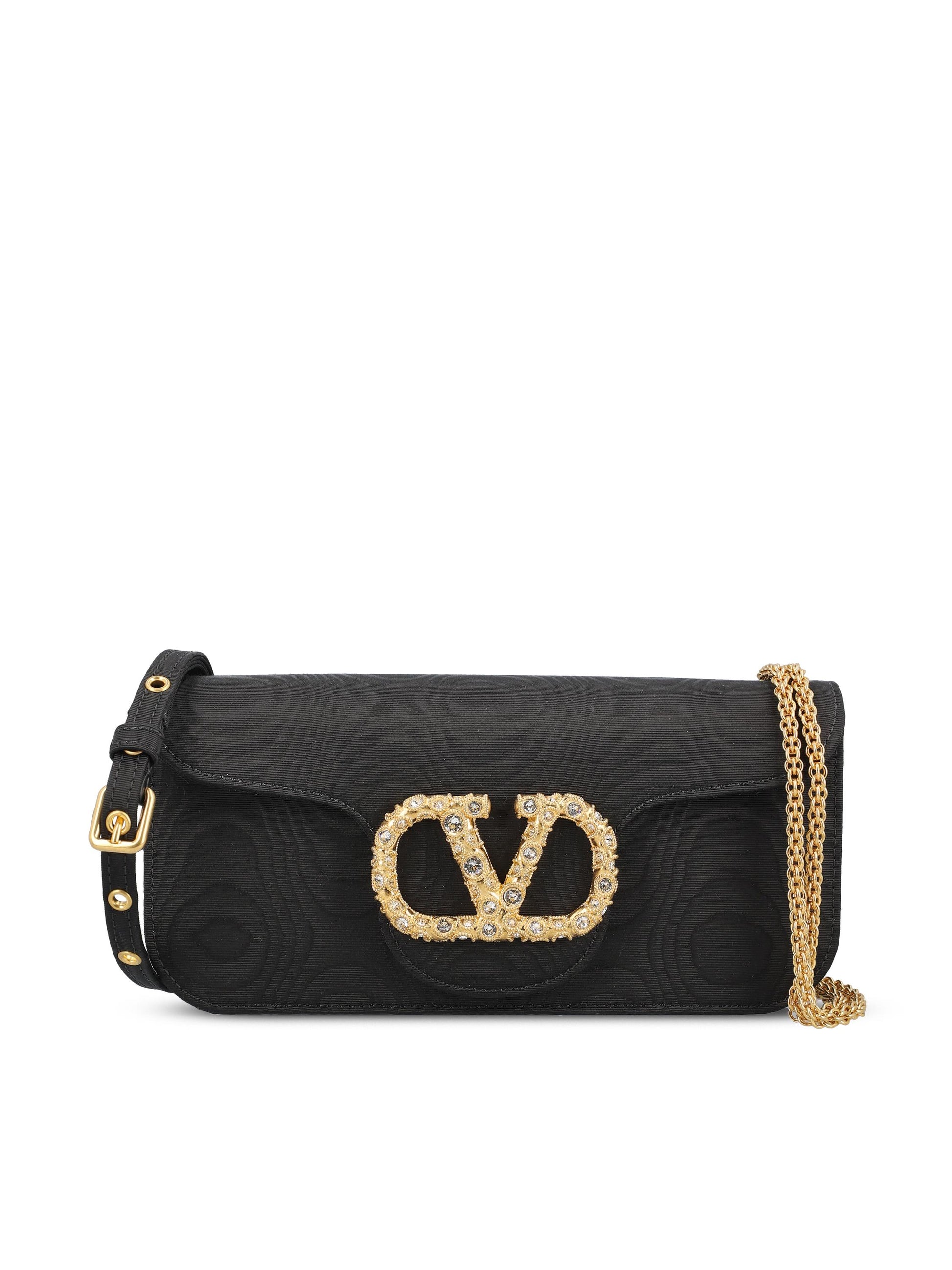 Clutch realizzata in tessuto moirè. 7W2B0R24LDG EDM VALENTINO GARAVANI 