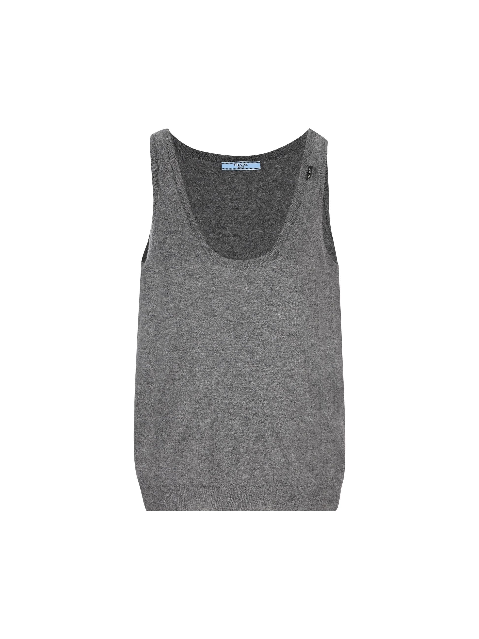 Top realizzato in cashmere P29C14 19VKF0480 PRADA 