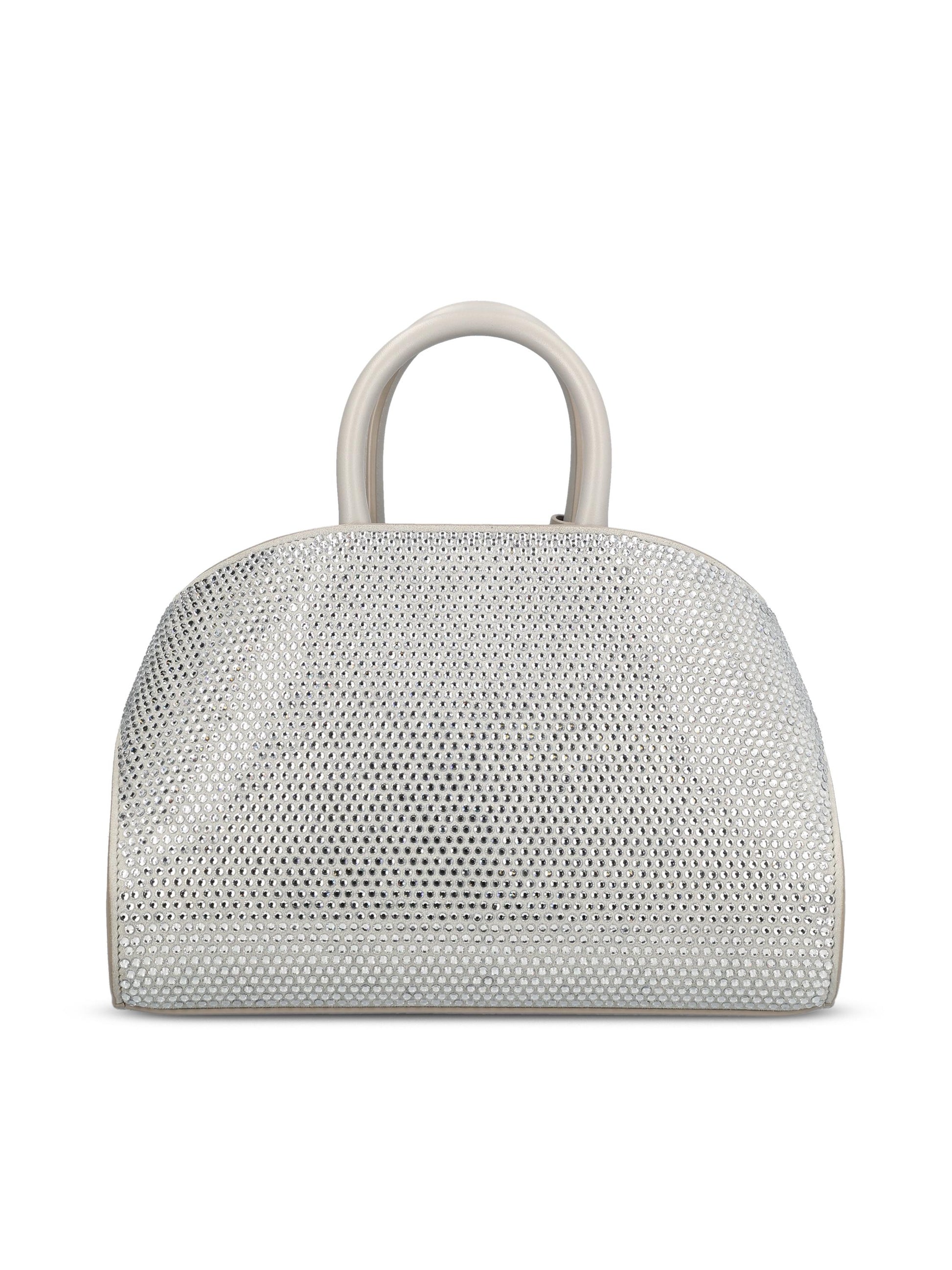 Borsa realizzata in pelle e cristalli. 219435 774755001 SALVATORE FERRAGAMO 