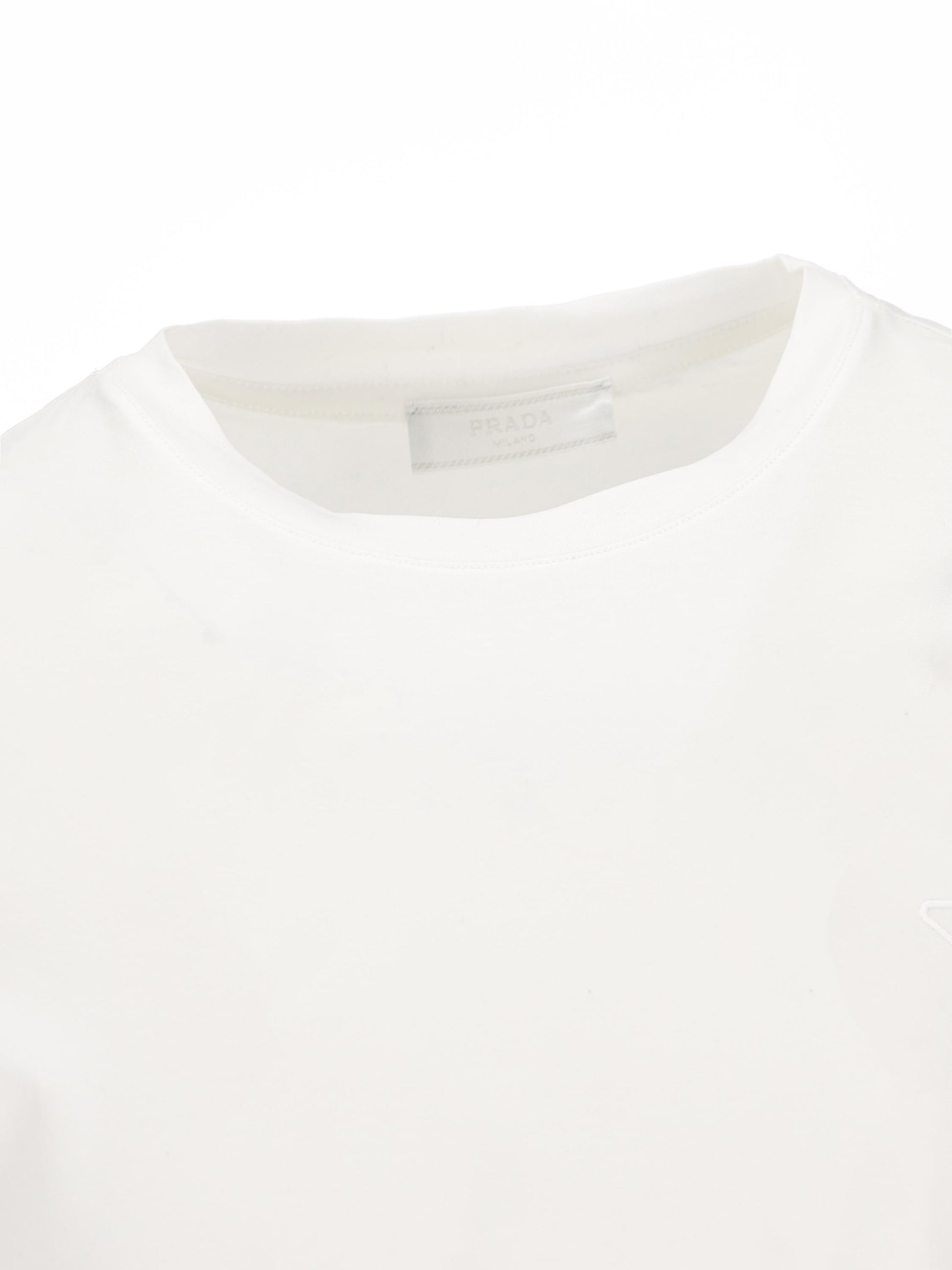 T-shirt realizzata in cotone. UJN712 152YF0009 PRADA 