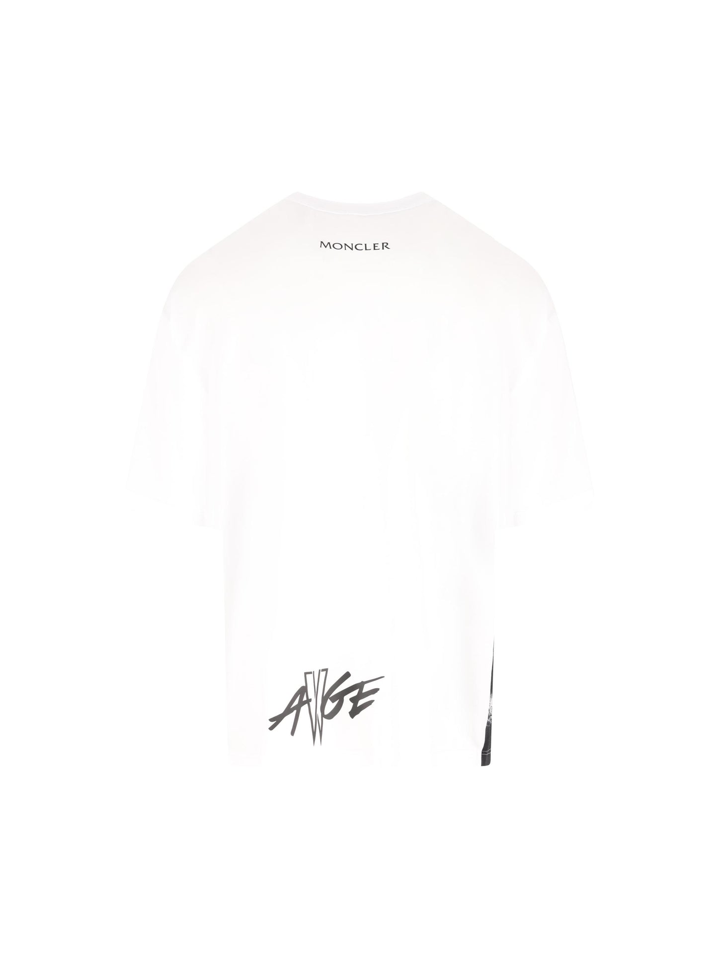 T-Shirt realizzata in cotone. M8C00001 89AYW999 MONCLER - ASAP ROCKY 