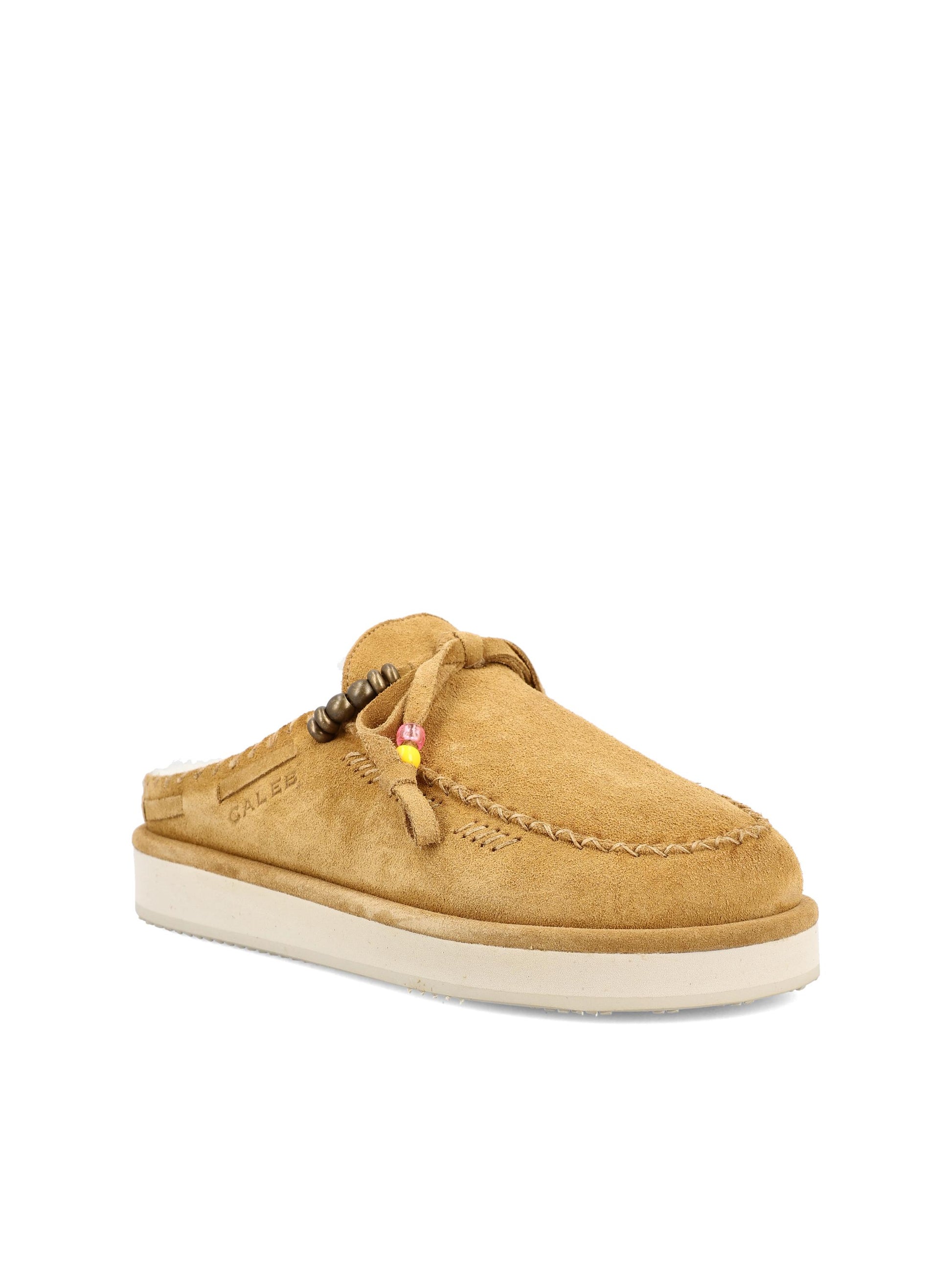 Mules realizzate in pelle. Kaia Ocre CALEB 