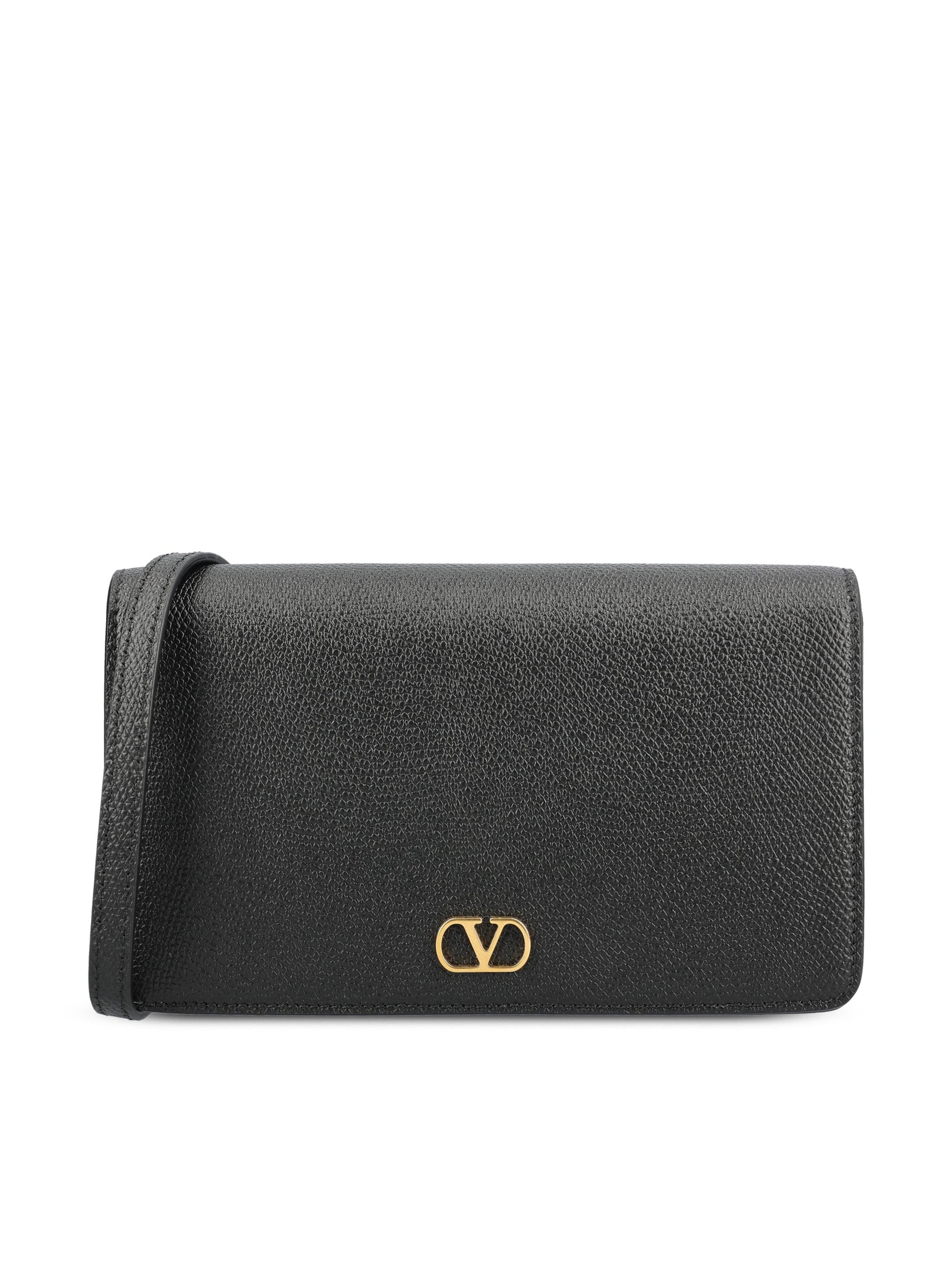 Borsa a spalla in pelle. 7W2P0AK8SNP 0NO VALENTINO GARAVANI 