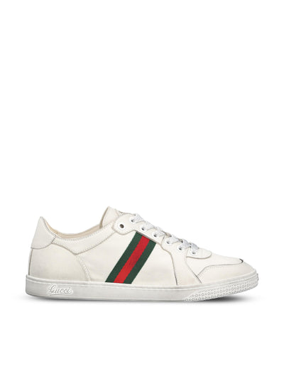 Sneakers realizzate in pelle. 865056 AAGFF9099 GUCCI 