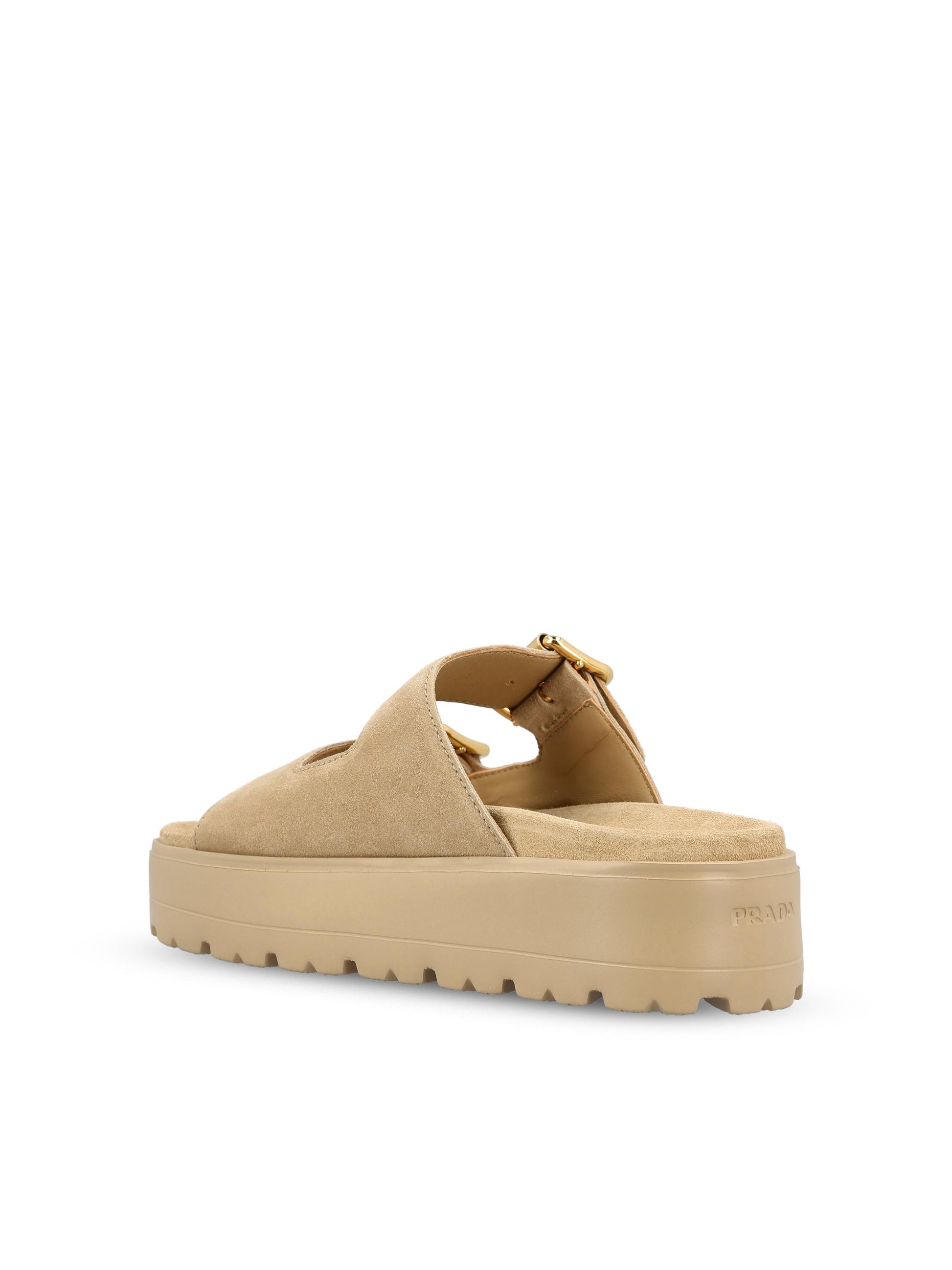 Sandali realizzati in pelle scamosciata. 1XZ788 054F0379 PRADA 