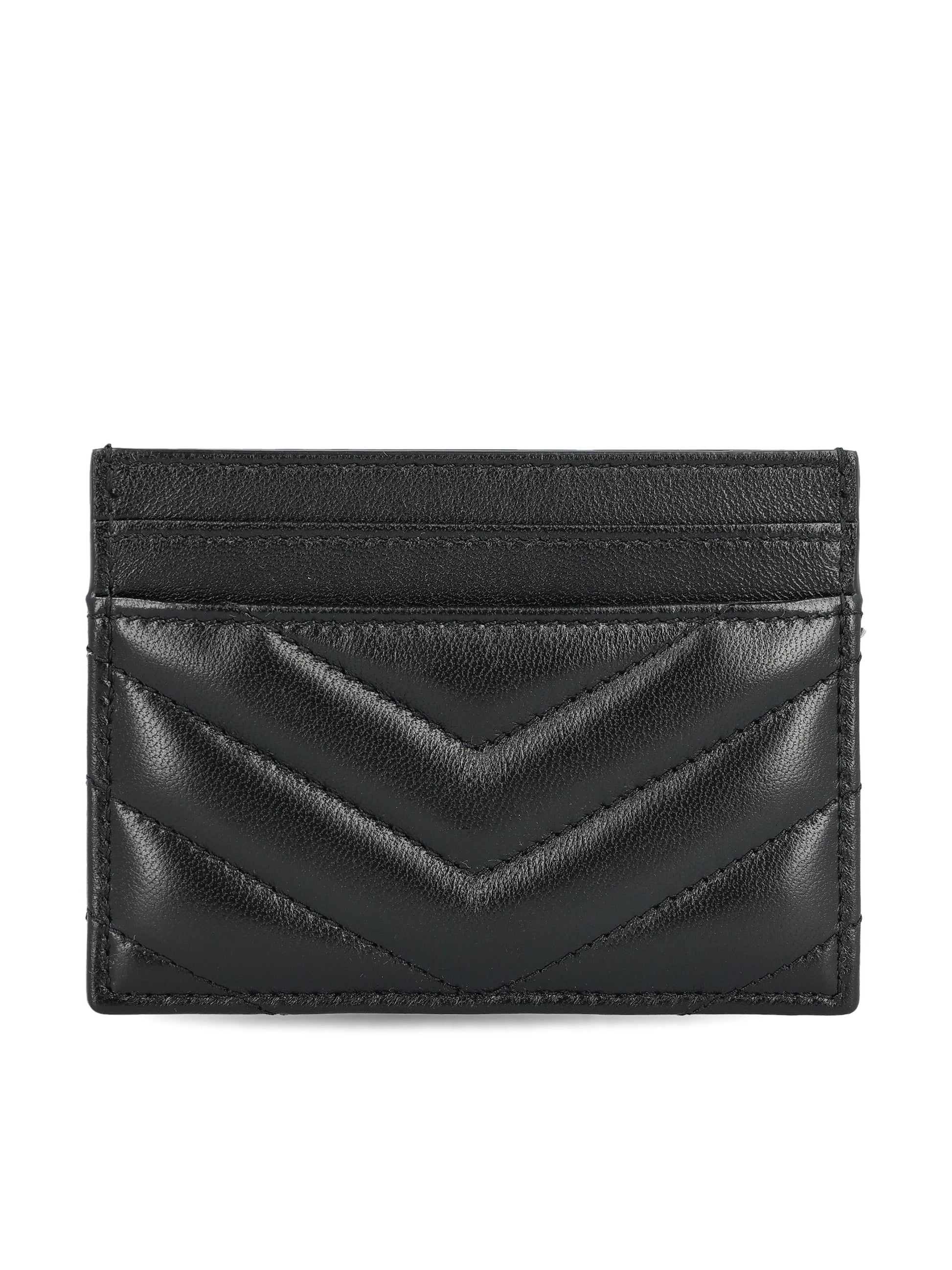Porta carte realizzato in pelle. 423291 AAA441000 SAINT LAURENT 