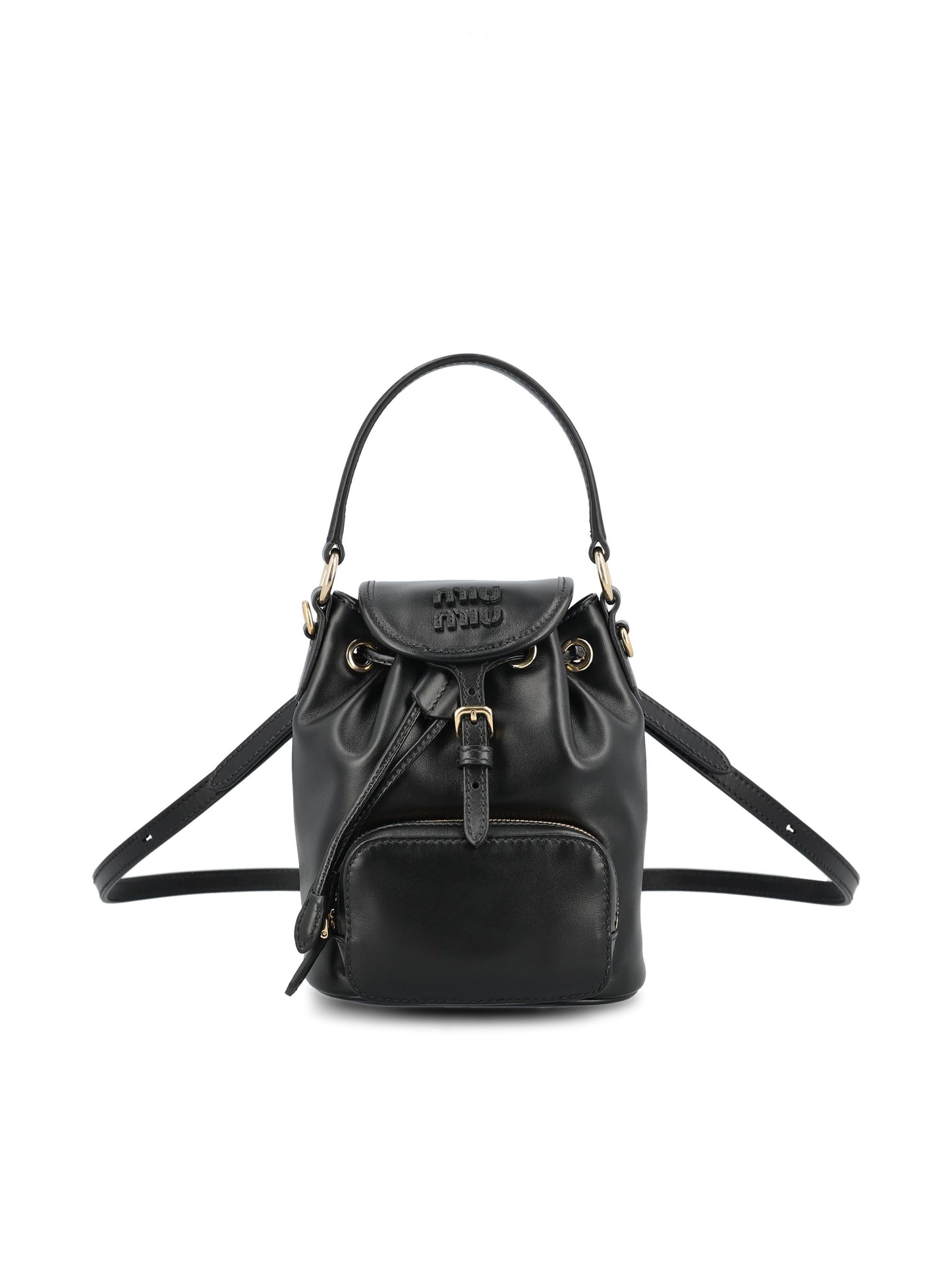 Zaino realizzato in pelle. 5BZ045 2CRWF0002 MIU MIU 