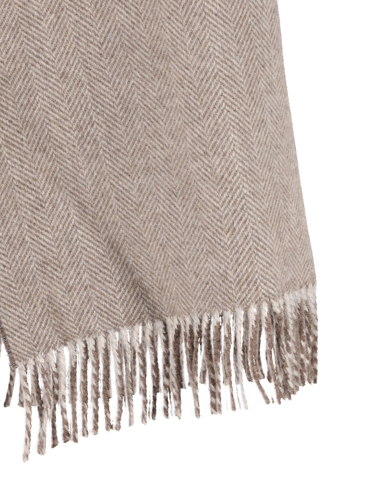Poncho realizzato in cashmere e viscosa. MSCDAGP32 CYO16 BRUNELLO CUCINELLI 