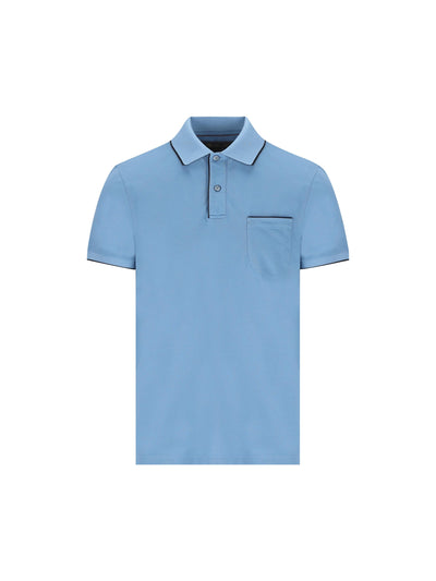 Polo realizzata in cotone ed elastan. FAI0485 60NN LORO PIANA 