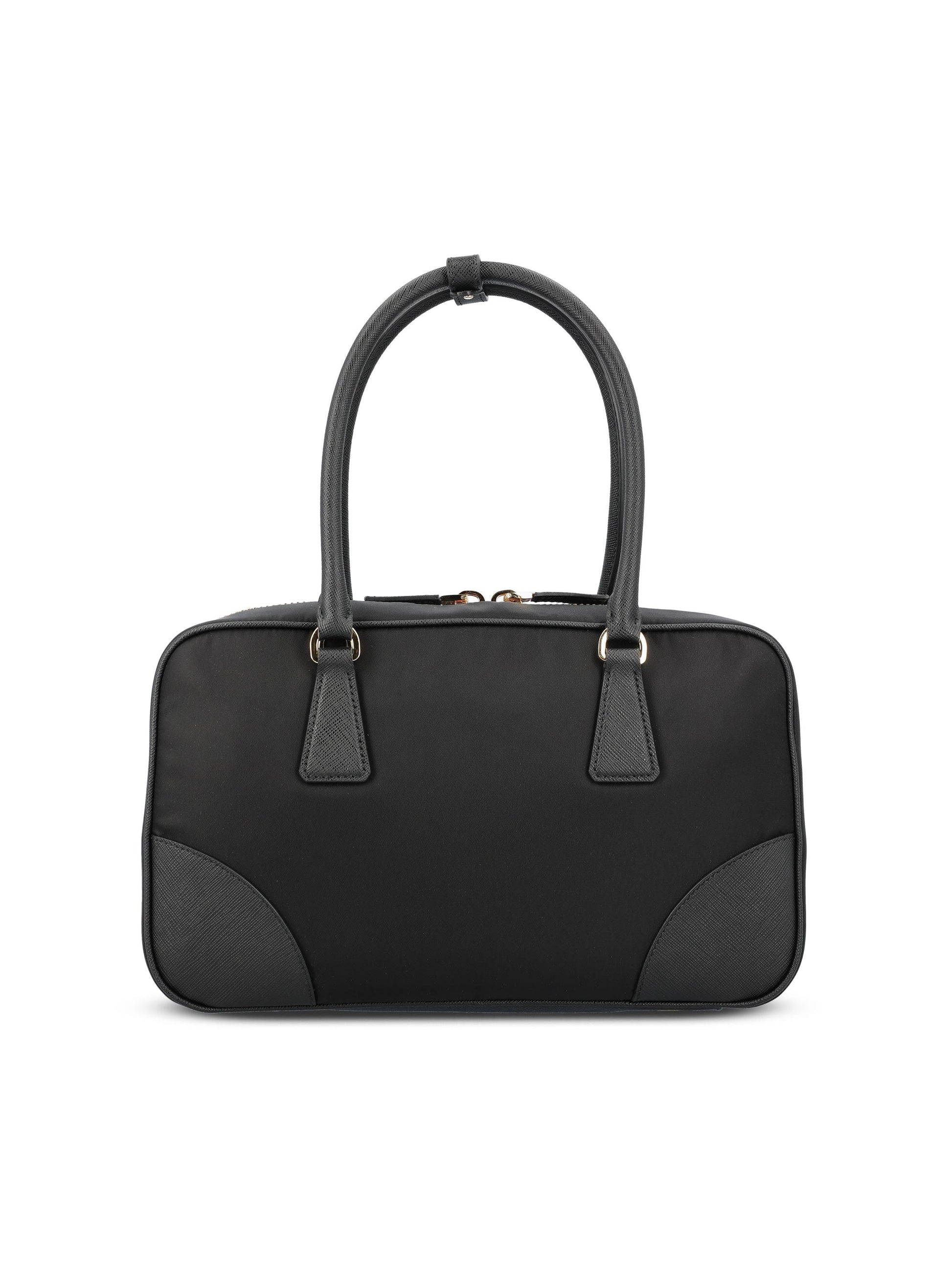 Bauletto realizzato in re-nylon e saffiano. 1BB115 R064F0002 PRADA 