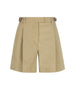 Pantaloncini in popeline di cotone con finiture Check 8126490 C5120 BURBERRY 