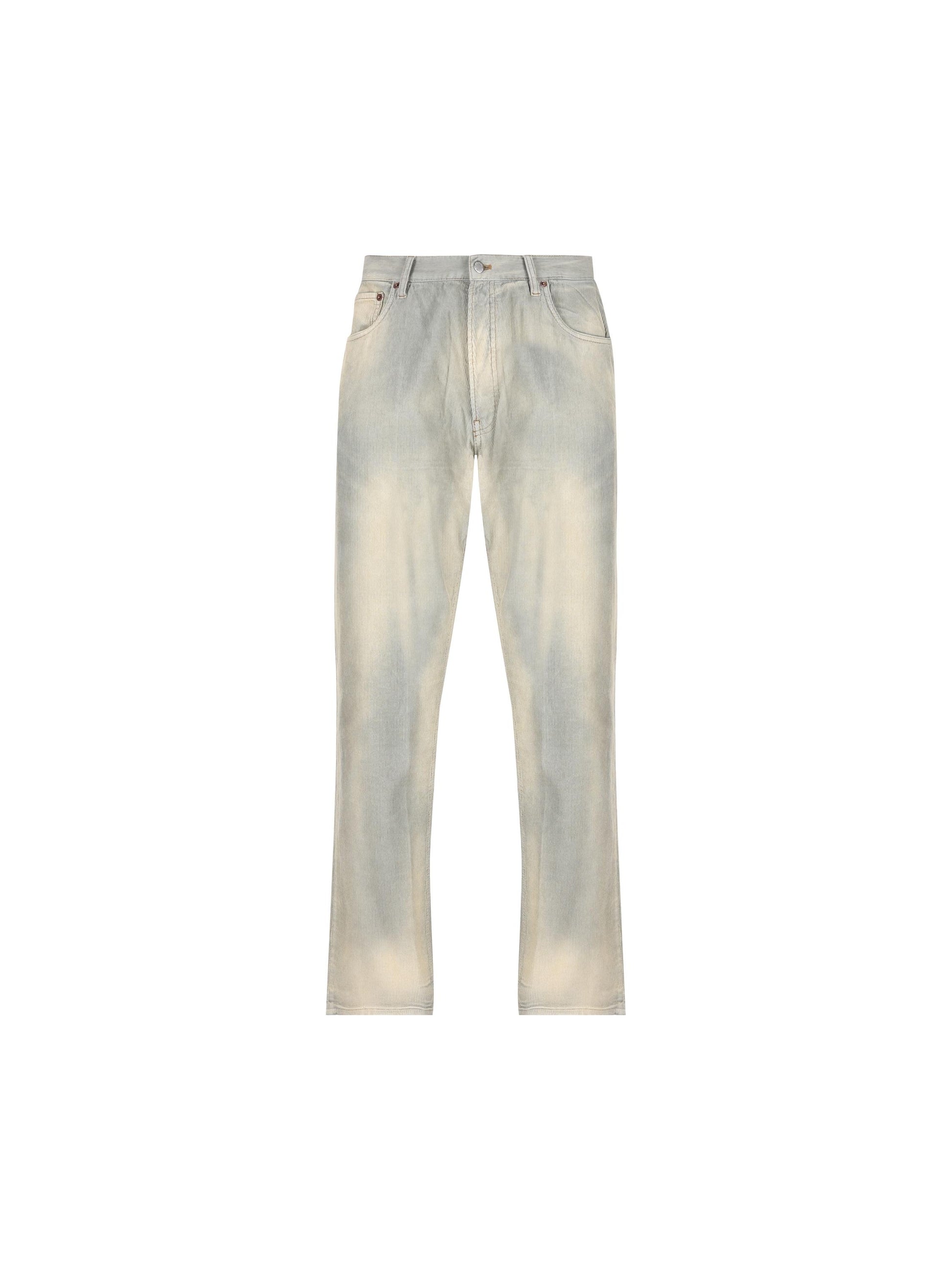 Jeans in velluto a coste light blu GEP358 166EF0V3N PRADA 