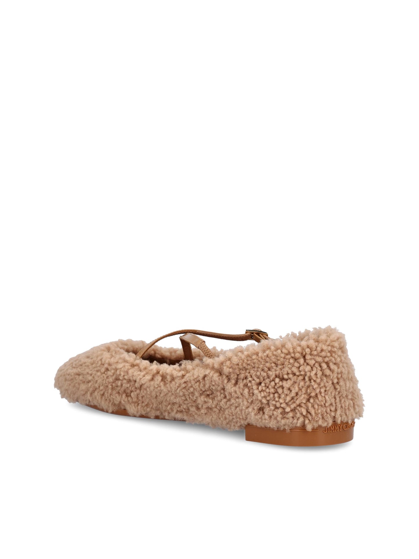 Ballerine realizzate in shearling. ELERI BALLERINA/S QKAB JIMMY CHOO 