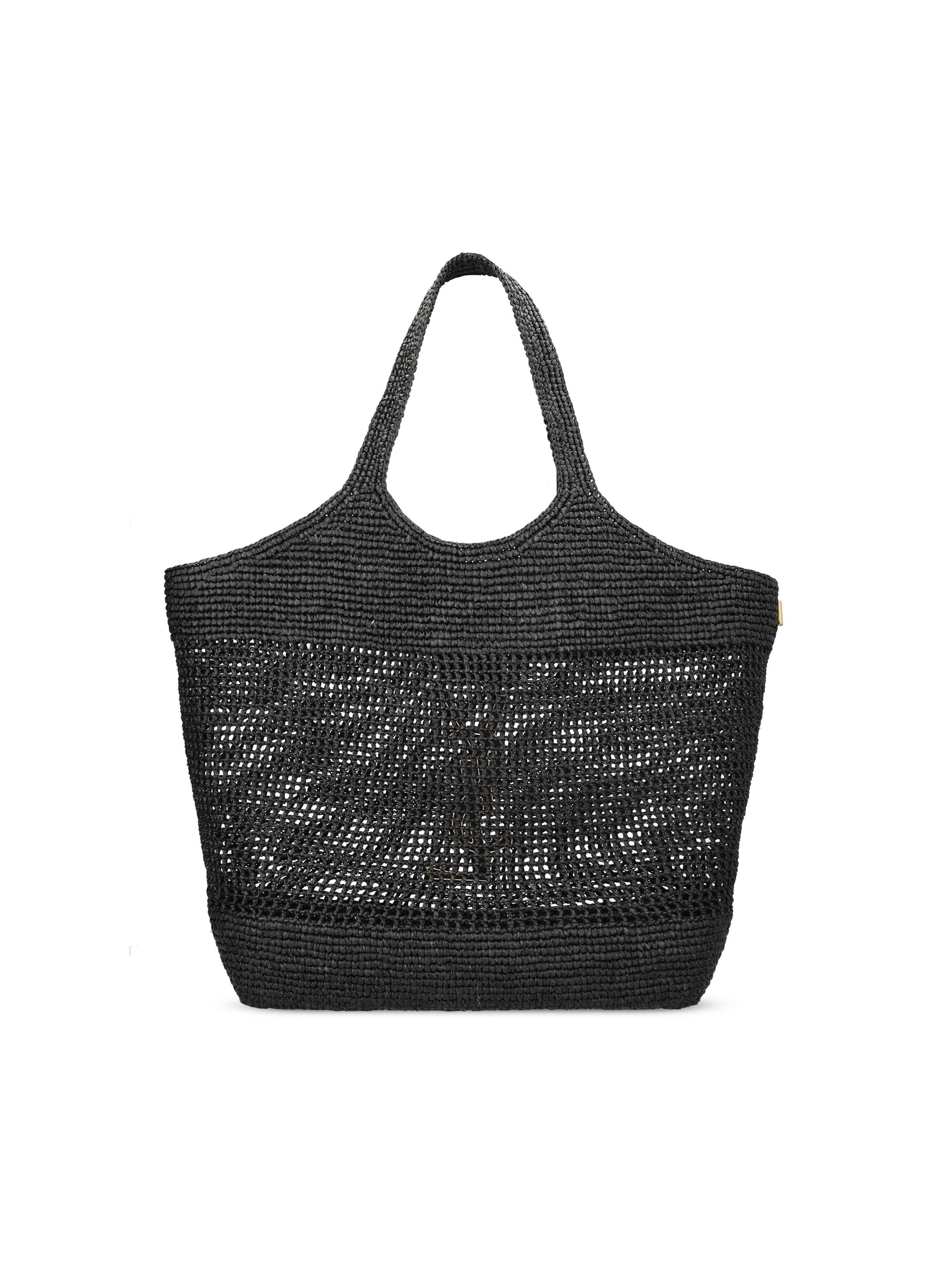 Borsa realizzata in rafia. 772191 GAAFM1000 SAINT LAURENT 