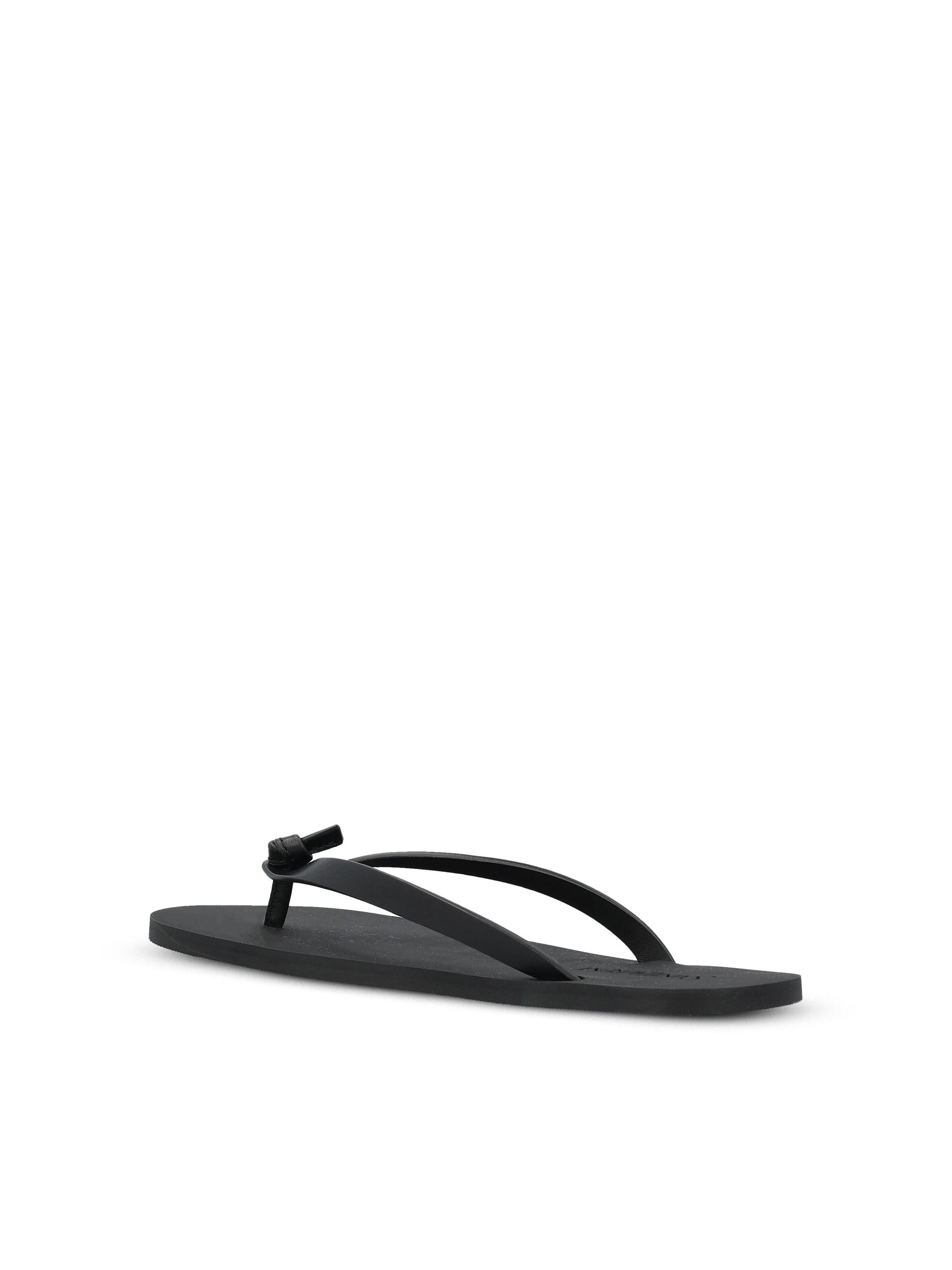 Infradito in pelle. 860815 DWE001000 SAINT LAURENT 