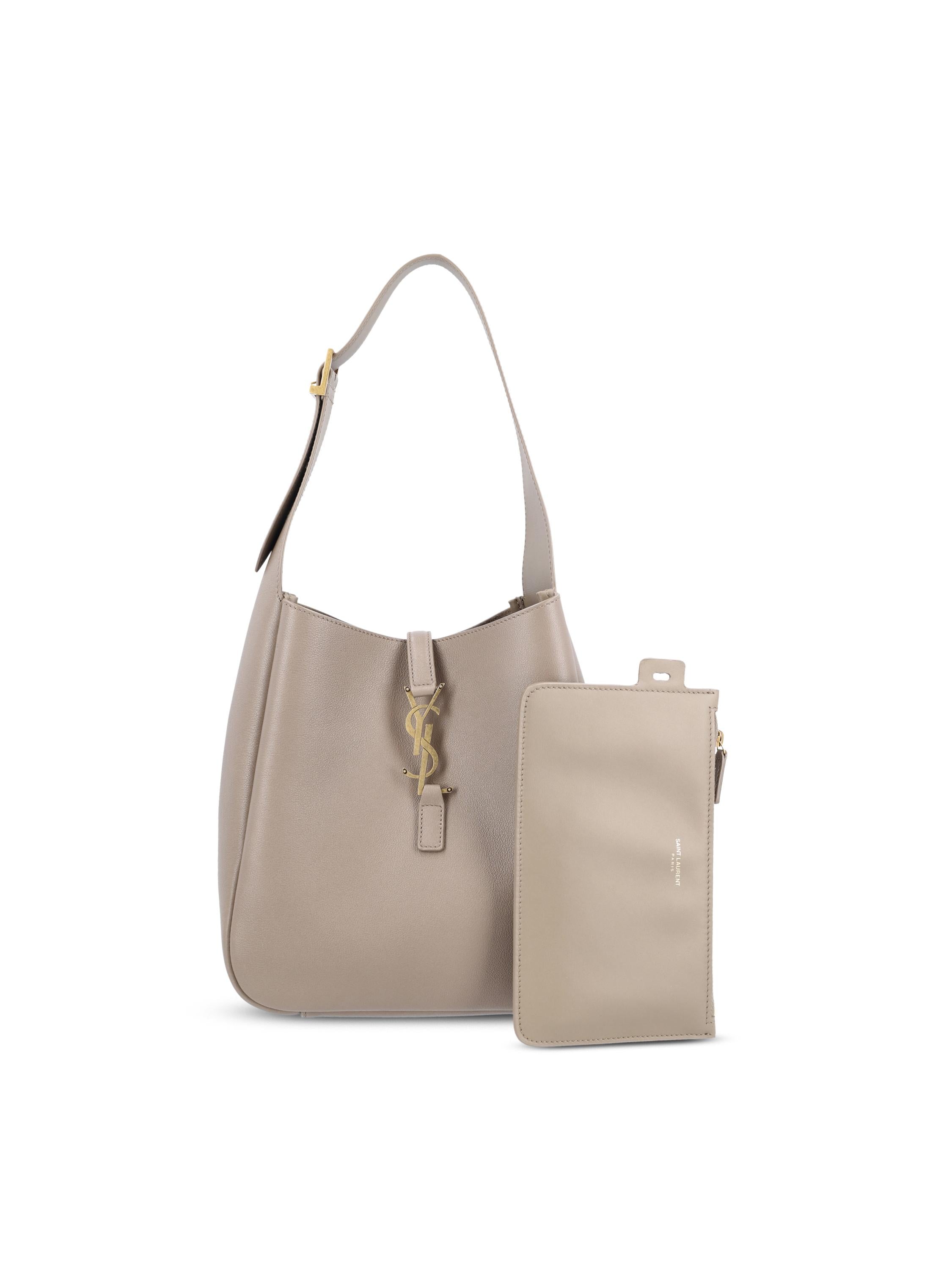 SAINT LAURENT Small LE 5 À 7 Leather Bag- Franzkraler.com