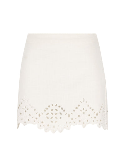 Gonna realizzata in cotone. 26PJU0466FA-D1J04E 20WH ISABEL MARANT 